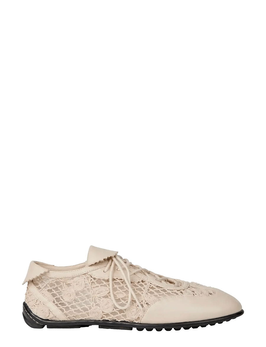 STINE GOYA - Ballet Sneaker, Ballet Crochet Sneaker - tennised - cherries - 2