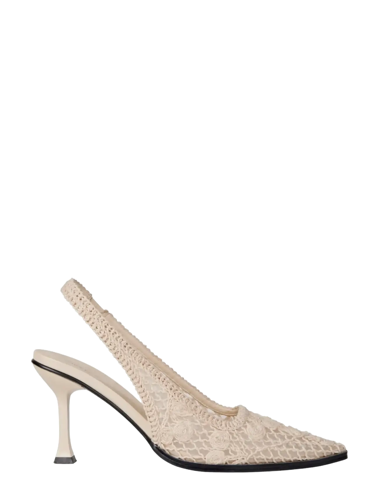 STINE GOYA - Sling Back Heel, Crochet Mesh Sling Back - slingbacks med hæle - cherries - 2