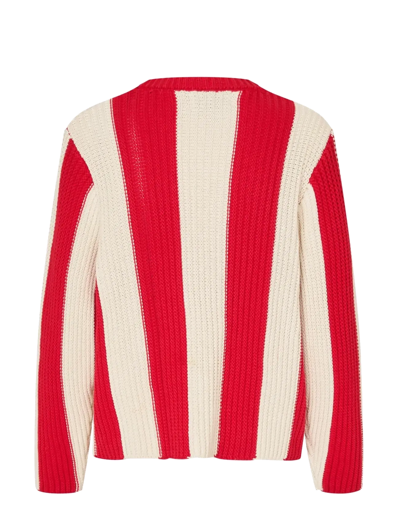 STINE GOYA - Lofty Cotton, Boxy Motif Sweater - trøjer - equestrian stripes - 2
