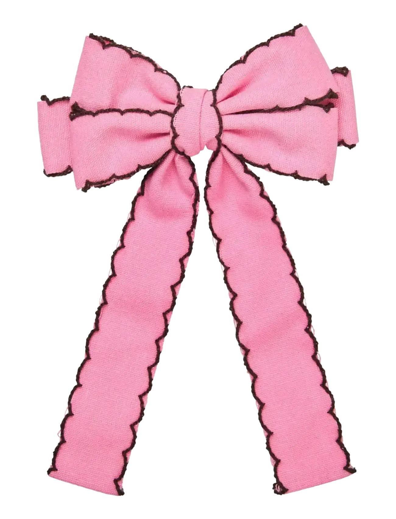 STINE GOYA Hair Accessoires, Hair Bow Clip Pink - One Size - Damen