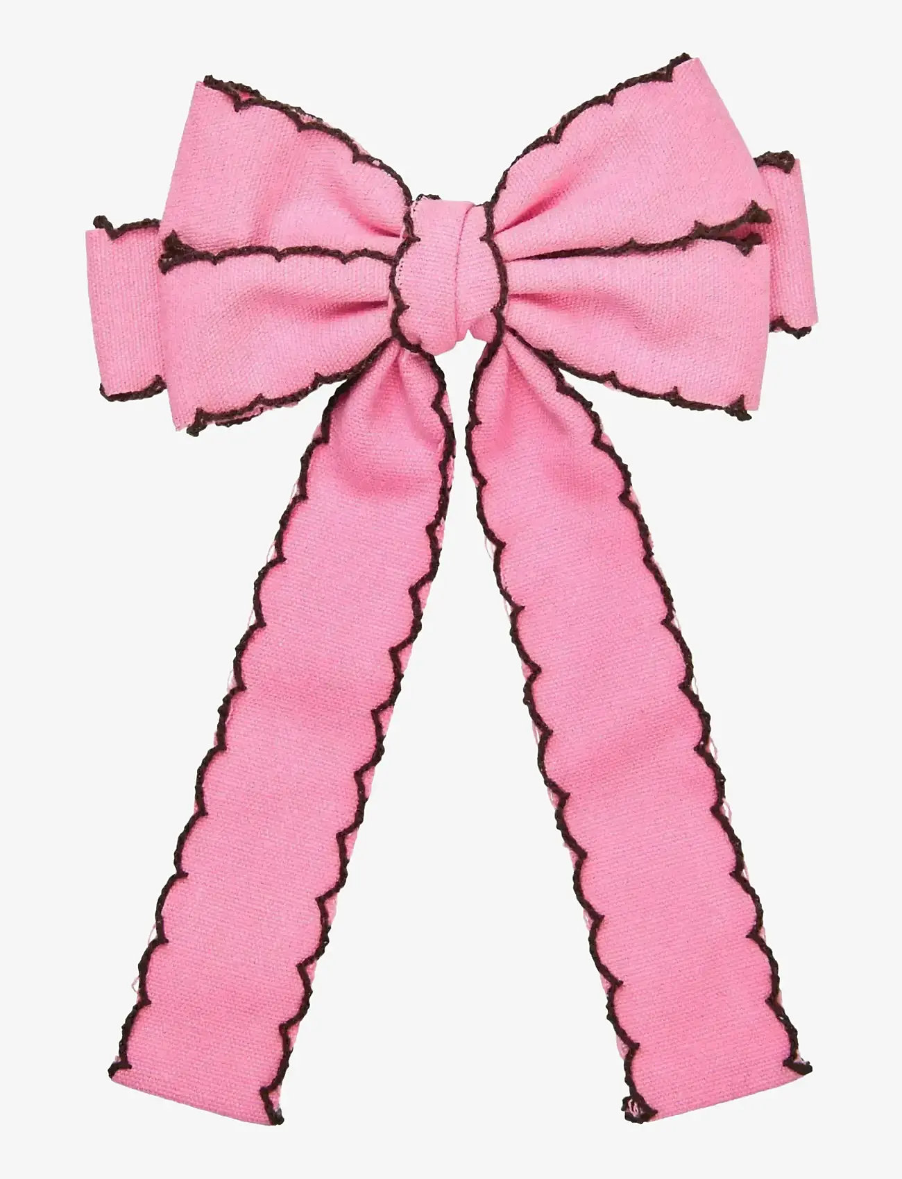 STINE GOYA - Hair Accessories, Hair Bow Clip - hair clips - muted blush - 1