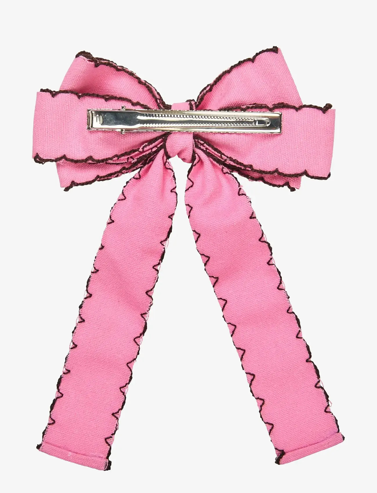 STINE GOYA - Hair Accessories, Hair Bow Clip - hair clips - muted blush - 2