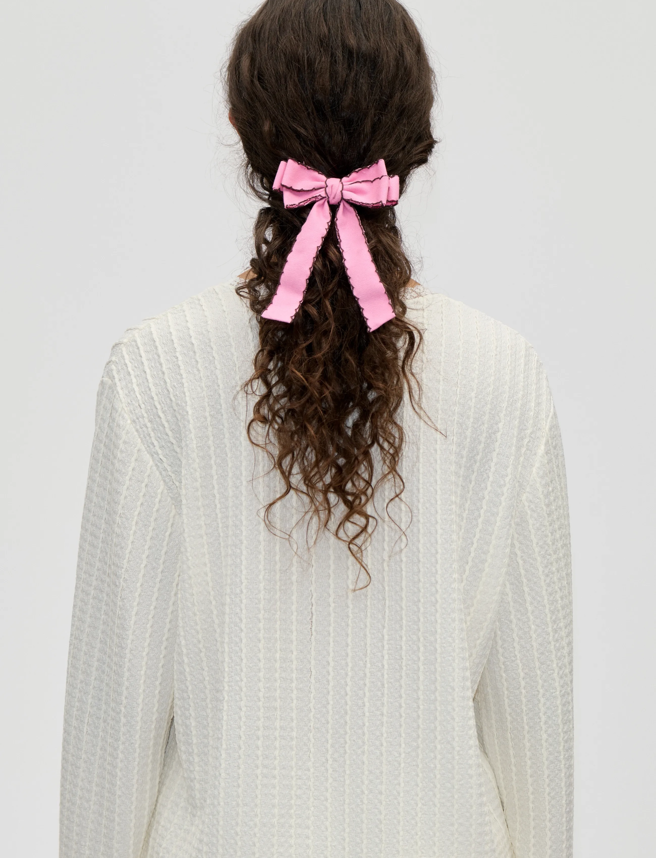 STINE GOYA - Hair Accessories, Hair Bow Clip - haarspangen - muted blush - 3