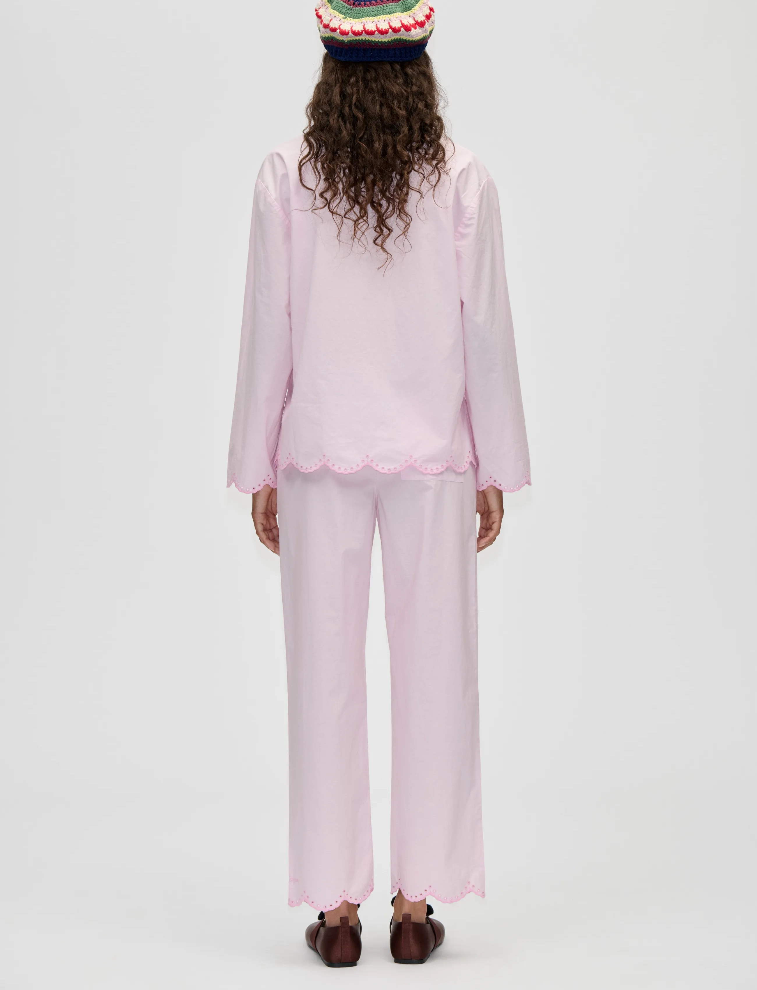 Light Cotton, Flowy Elasticated Waist Pants 2