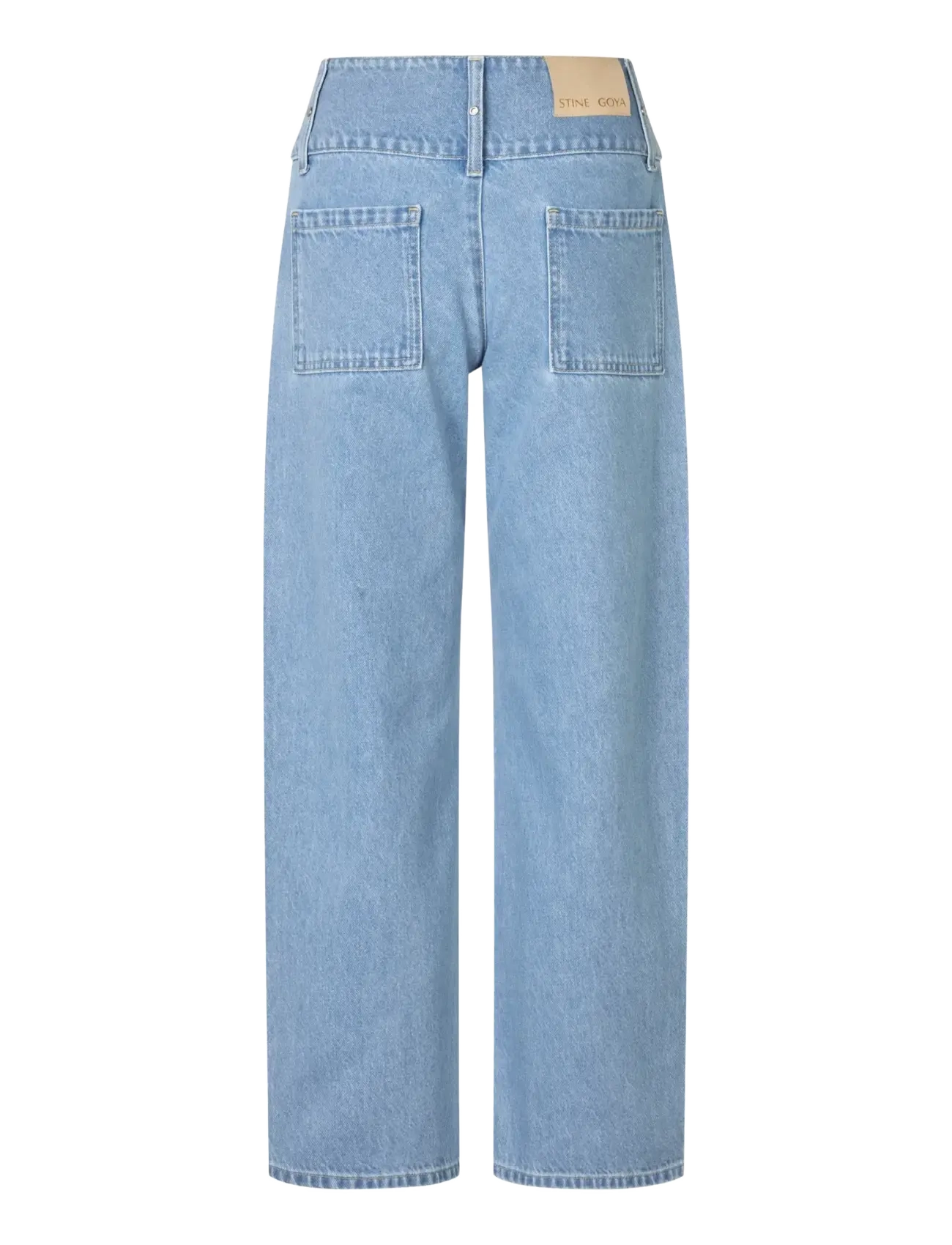 STINE GOYA - Double Rinse Denim, SG Belt Loop Ankle Pants - tapered jeans - denim blue - 2