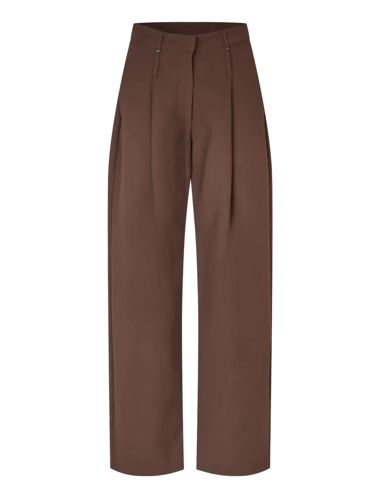 STINE GOYA Double Sided Crepe, Elevated Pleat Hosen Braun - L - Damen