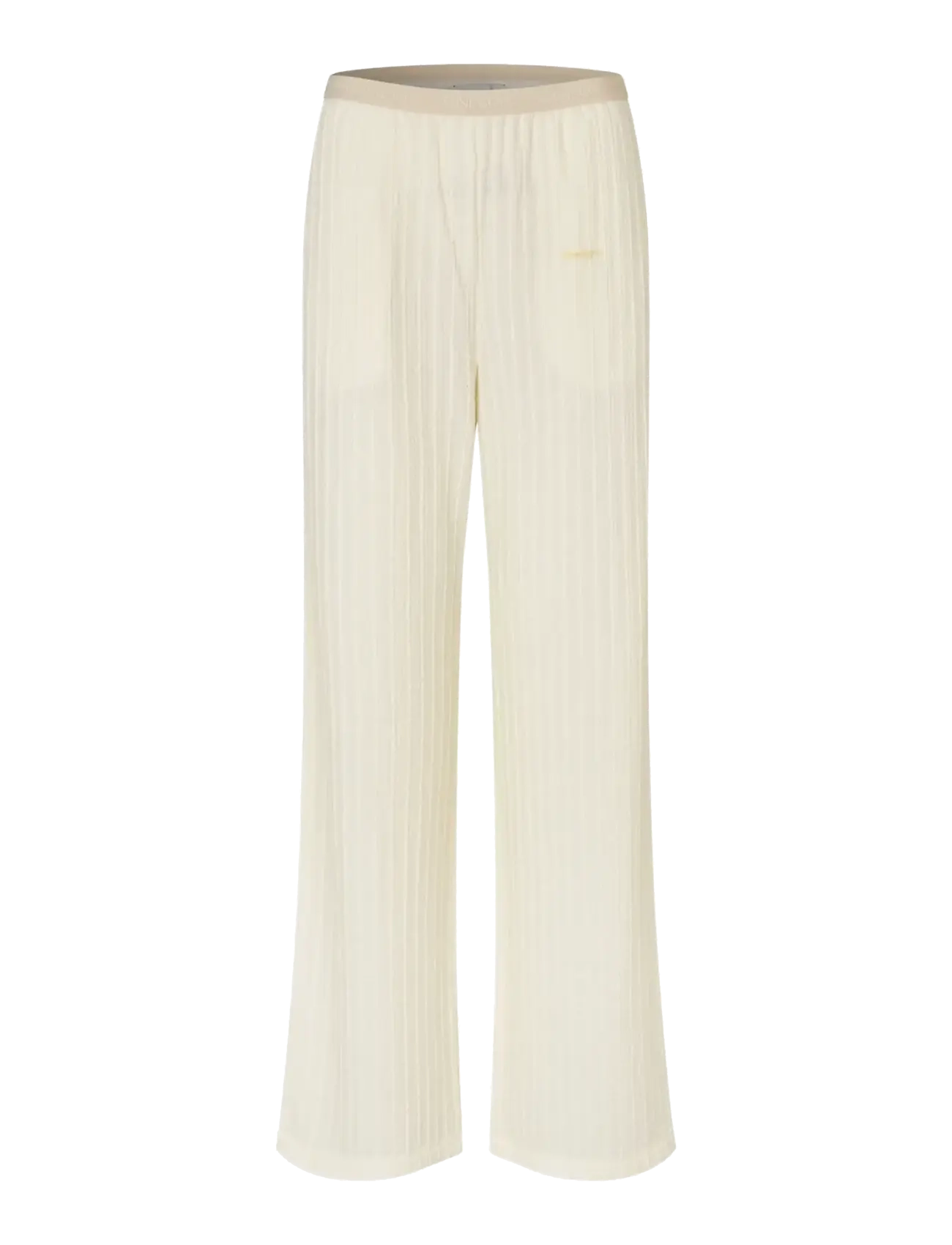 STINE GOYA Puckered Jersey, Casual Elasticated Hosen Cream - XL - Damen