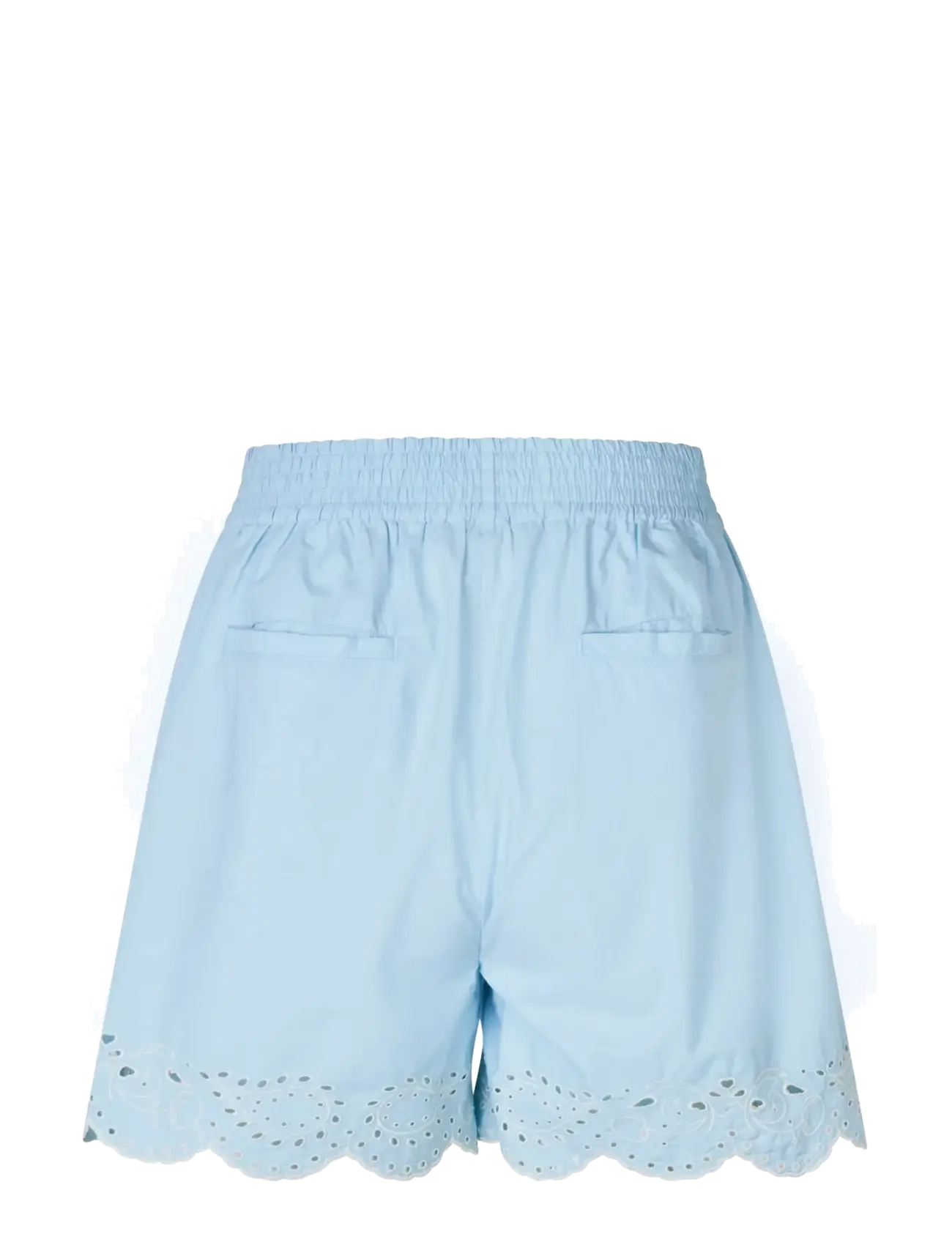 STINE GOYA - Light Cotton, Elasticated Shorts - casual shorts - teapot blue - 2