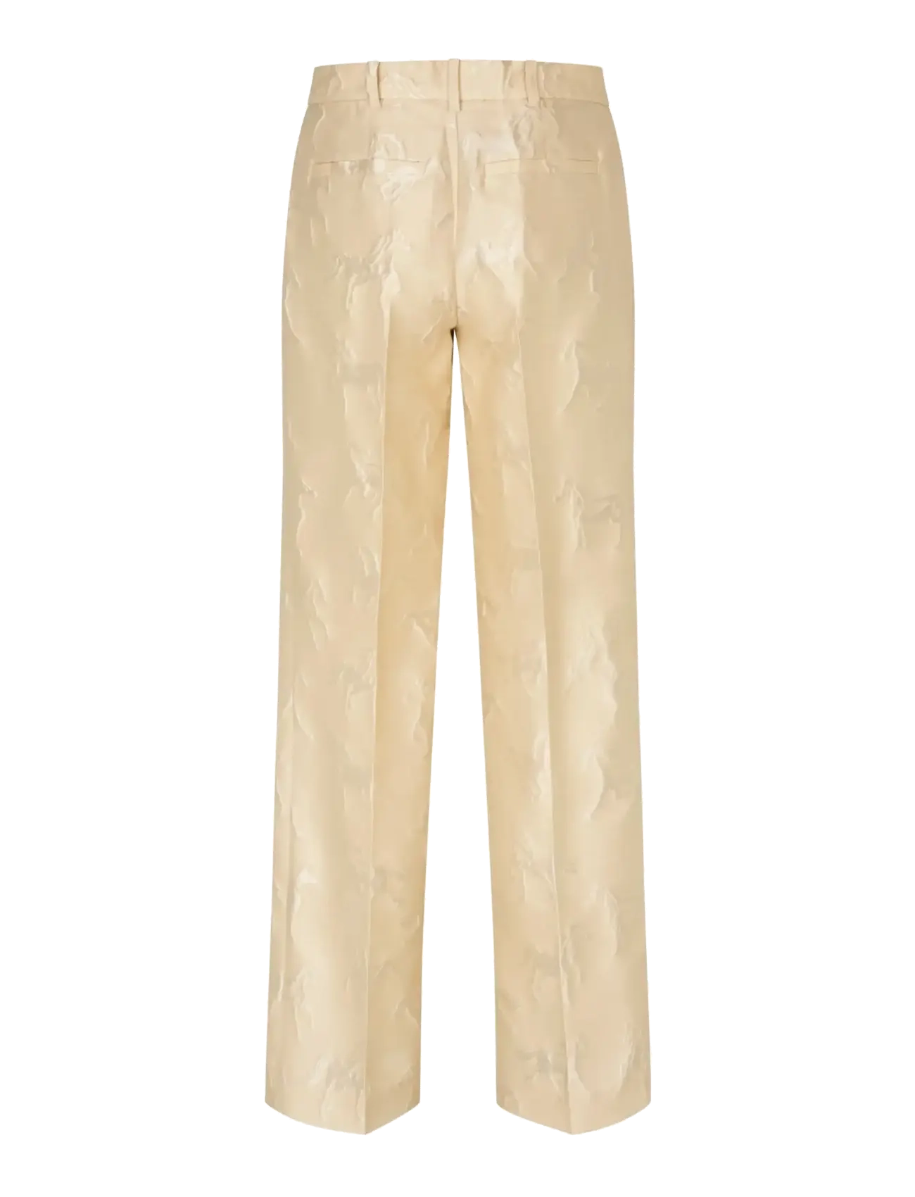 STINE GOYA - Jacquard Tailoring, Tailored Long Pants - konfirmation - porcelain cream - 2