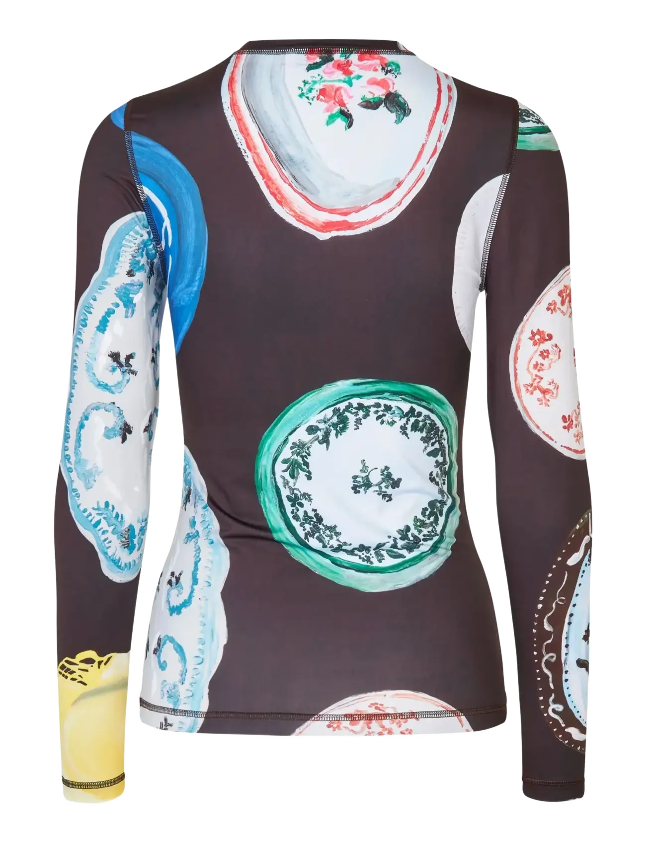 STINE GOYA - Stocking Jersey, Elastic Long Sleeve Top - långärmade toppar - the platera - 2