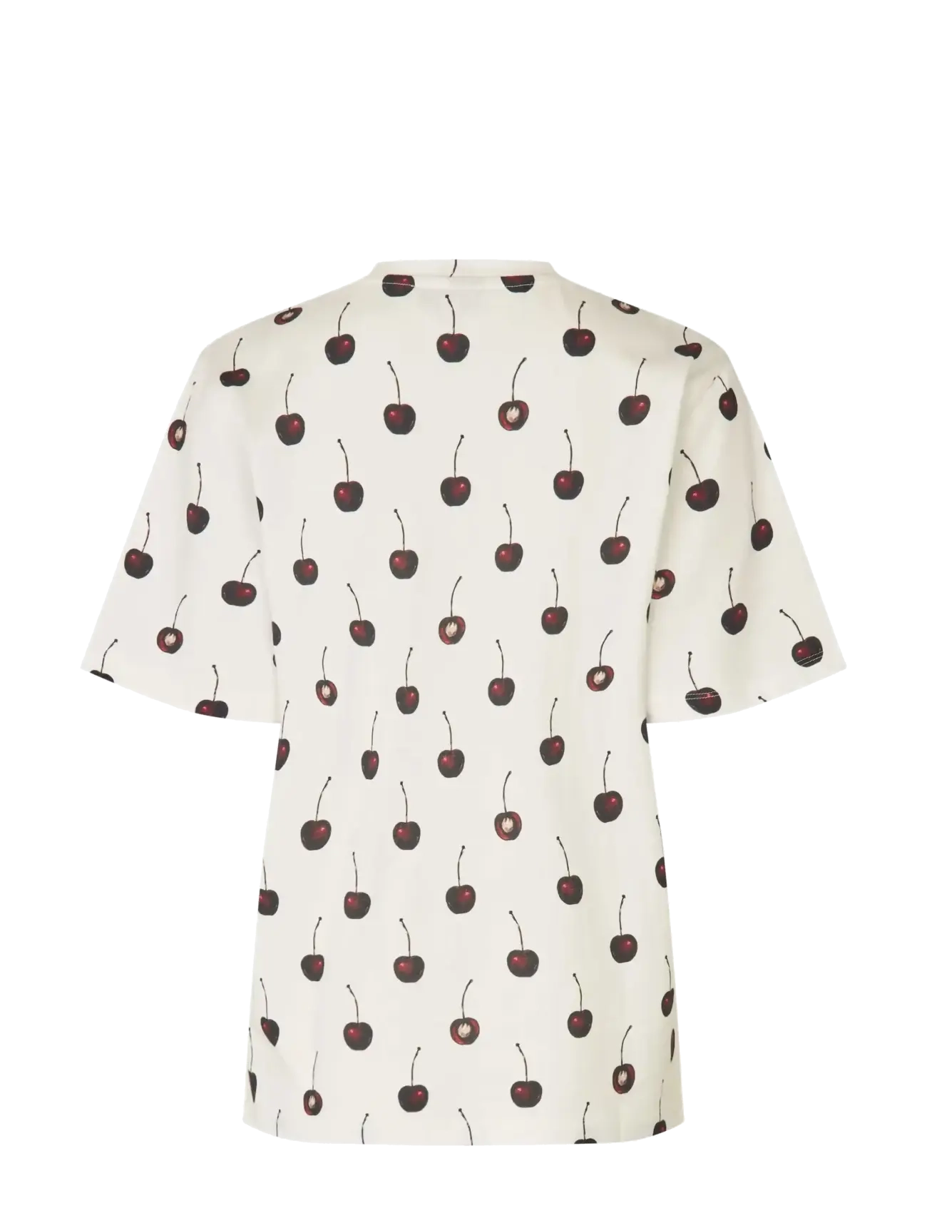STINE GOYA - Light Jersey, Short Sleeve T-Shirt - t-shirts - cherry - 2