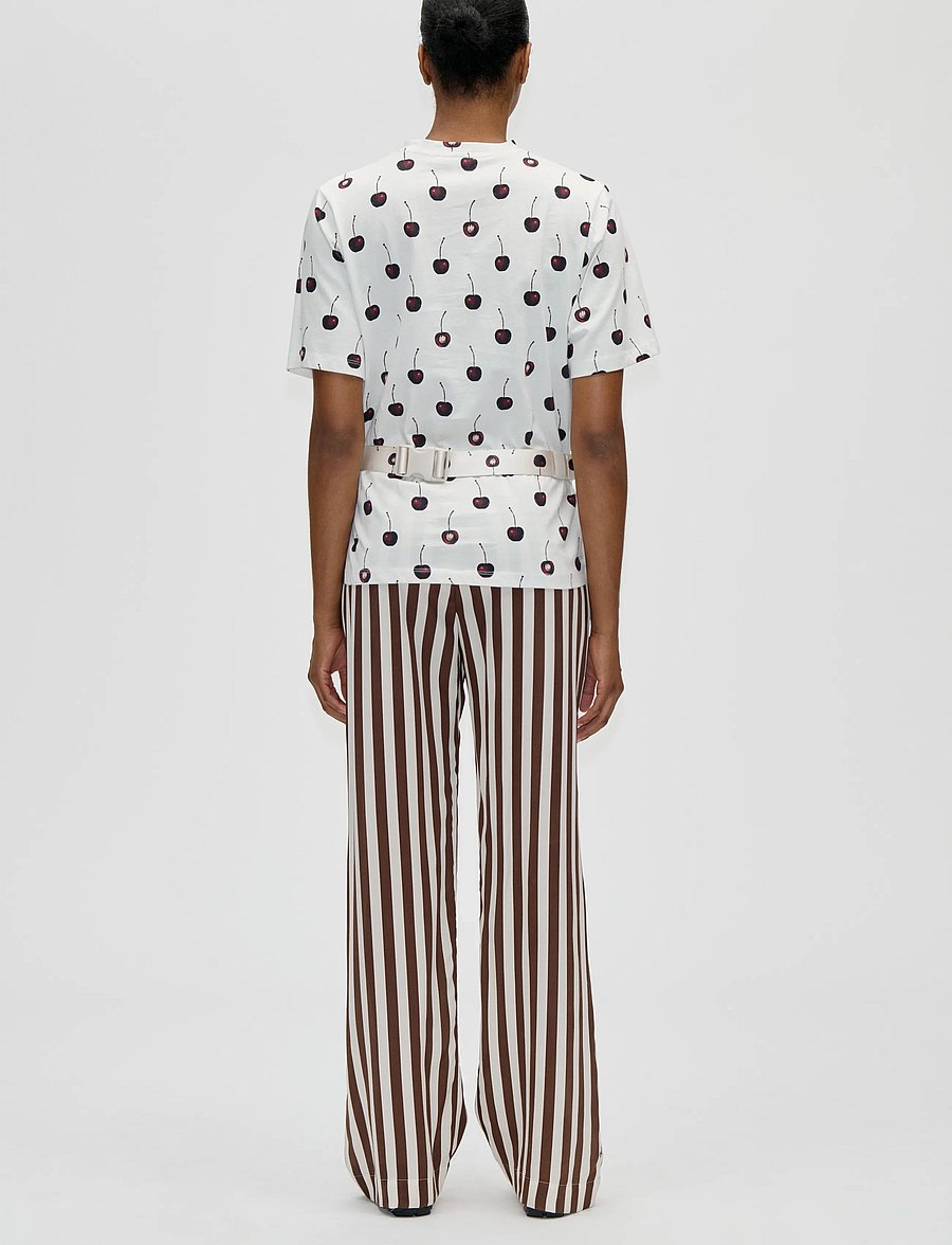 STINE GOYA - Light Jersey, Short Sleeve T-Shirt - t-shirts - cherry - 3