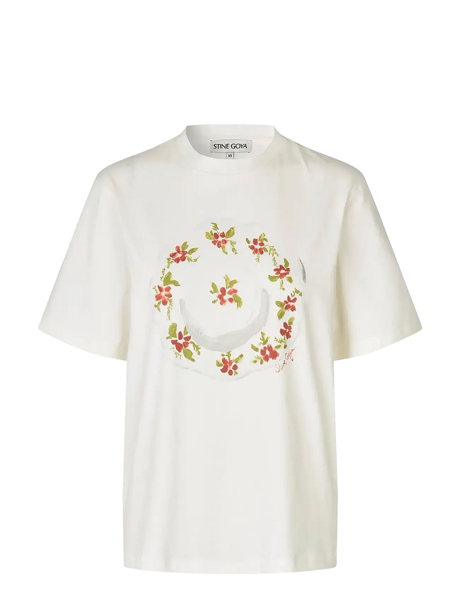 STINE GOYA - Light Jersey, Short Sleeve T-Shirt - t-särgid ja alussärgid - the plate - 1