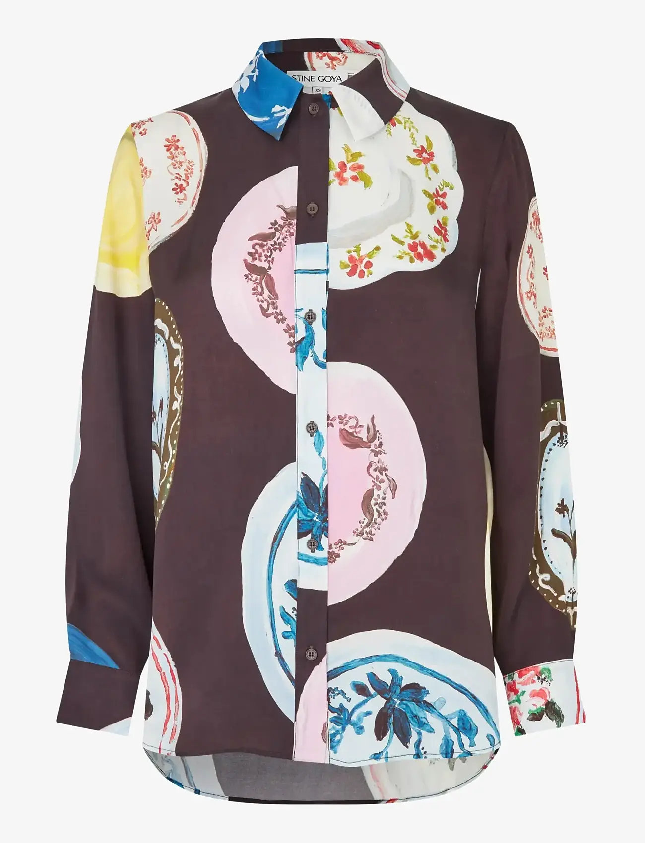 STINE GOYA - Dry Viscose, Long Sleeve Shirt - jeanshemden - the platera - 1