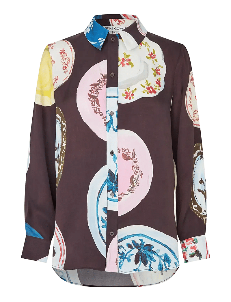 STINE GOYA - Dry Viscose, Long Sleeve Shirt - jeanshemden - the platera - 1