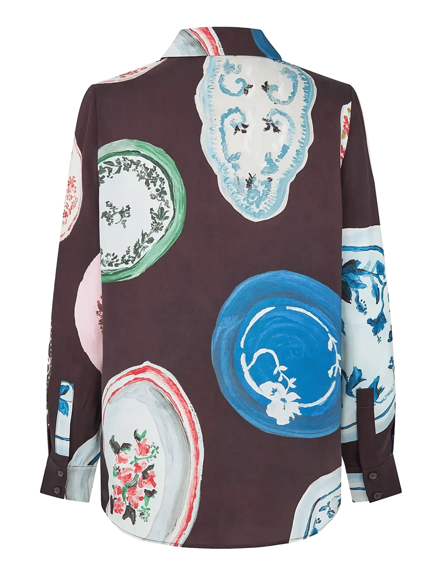 STINE GOYA - Dry Viscose, Long Sleeve Shirt - chemises en jeans - the platera - 2