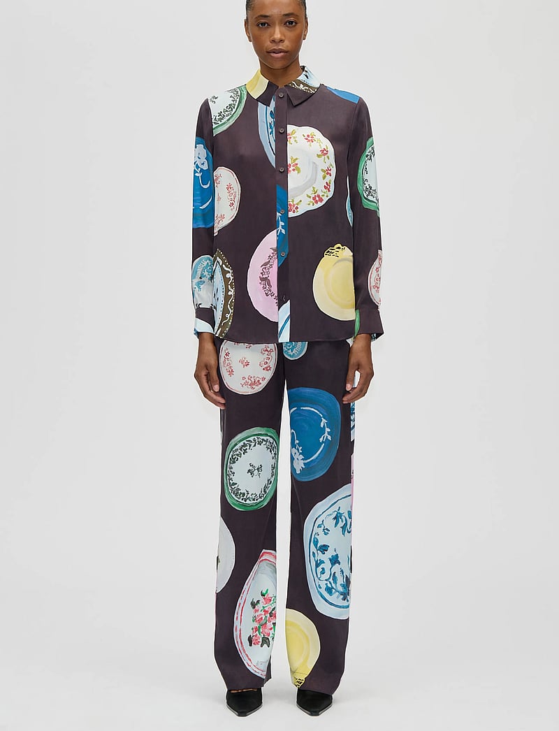 STINE GOYA - Dry Viscose, Long Sleeve Shirt - jeanshemden - the platera - 0