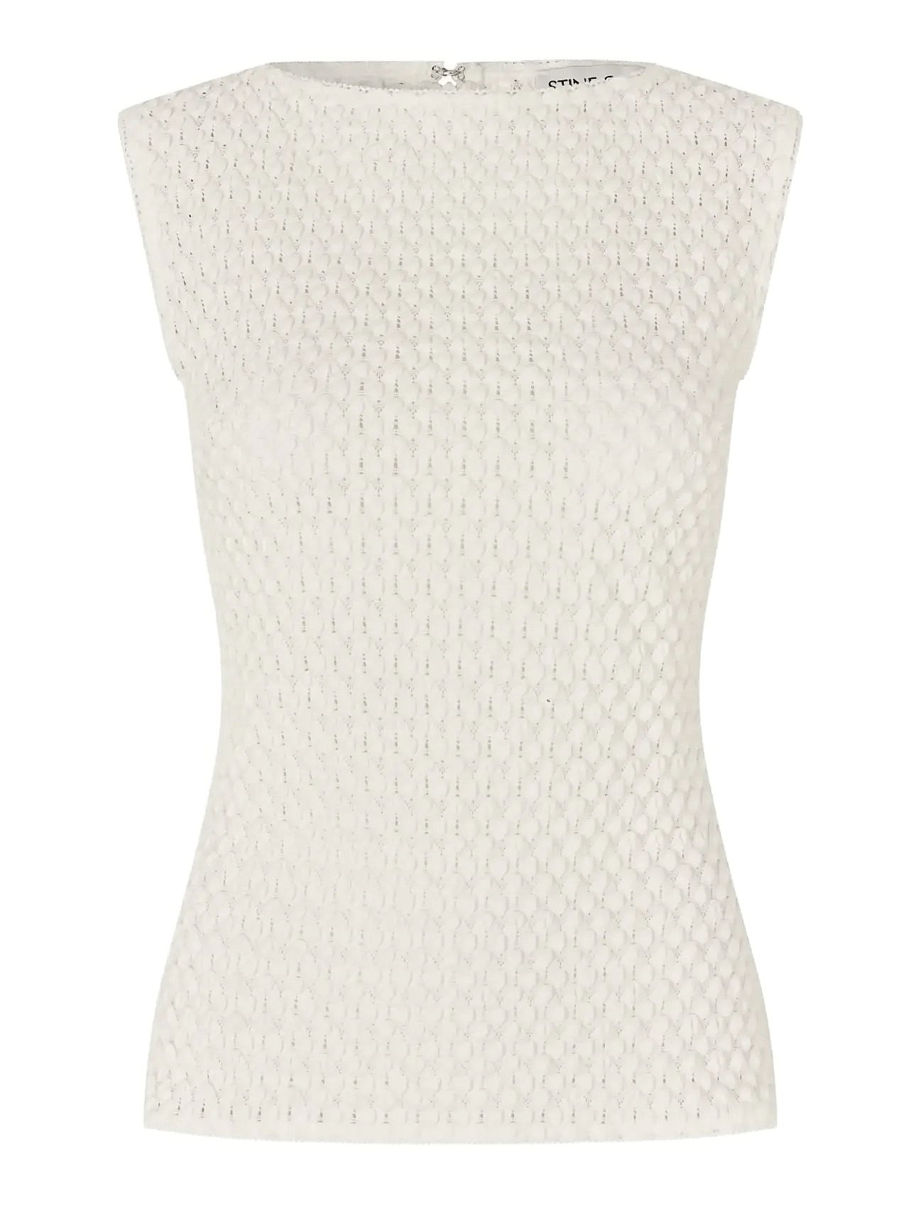 STINE GOYA - Crochet Lace, Boatneck