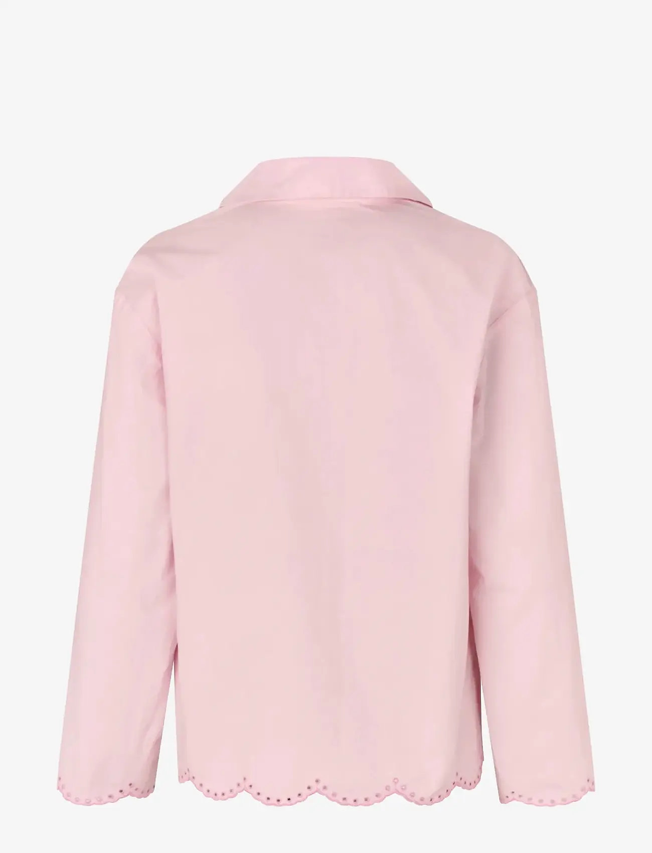 STINE GOYA - Light Cotton, Long Sleeve Tunic Top - jeanshemden - muted blush - 2