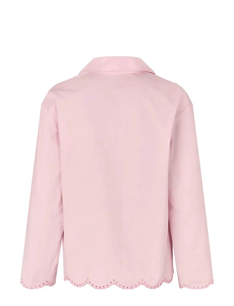 STINE GOYA - Light Cotton, Long Sleeve Tunic Top - jeanshemden - muted blush - 2