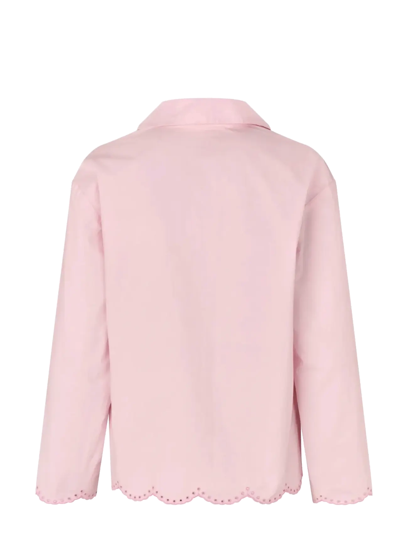 STINE GOYA - Light Cotton, Long Sleeve Tunic Top - denim shirts - muted blush - 2