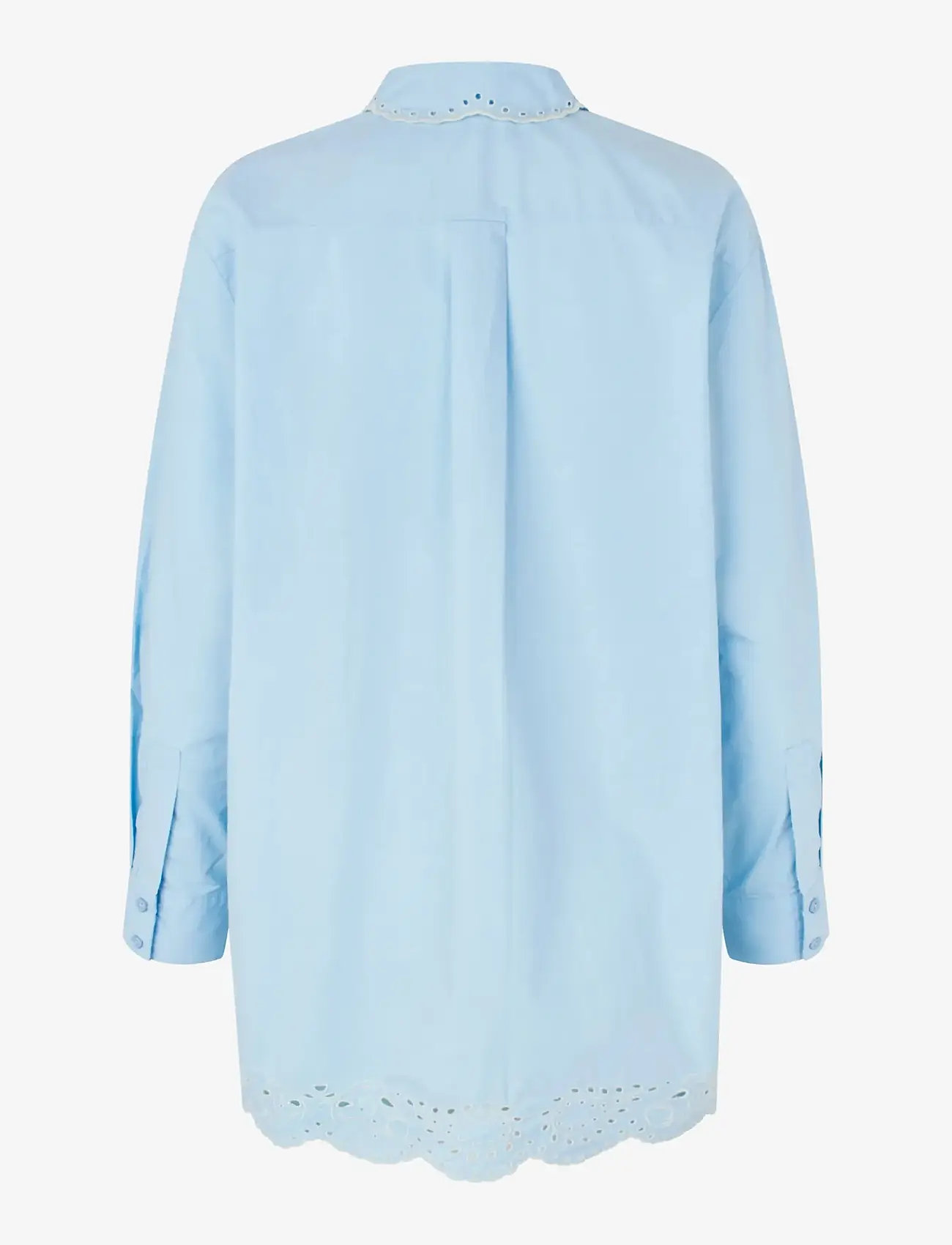 STINE GOYA - Light Cotton, Long Sleeve Oversized Shirt - jeanshemden - teapot blue - 2
