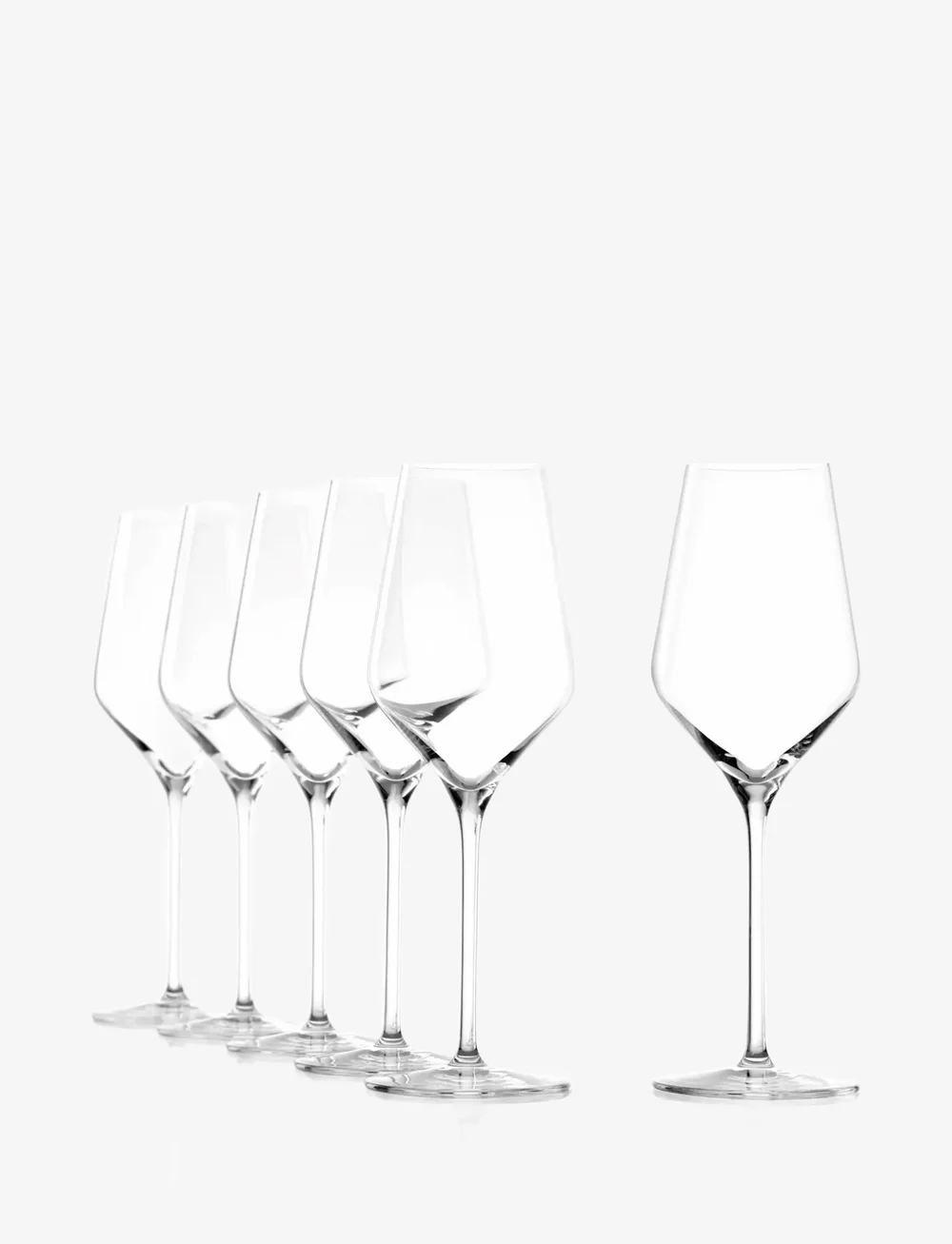 Stölzle Lausitz - White wineglass Quatrophil 40,5cl. 6 pieces - weißweingläser - clear - 0