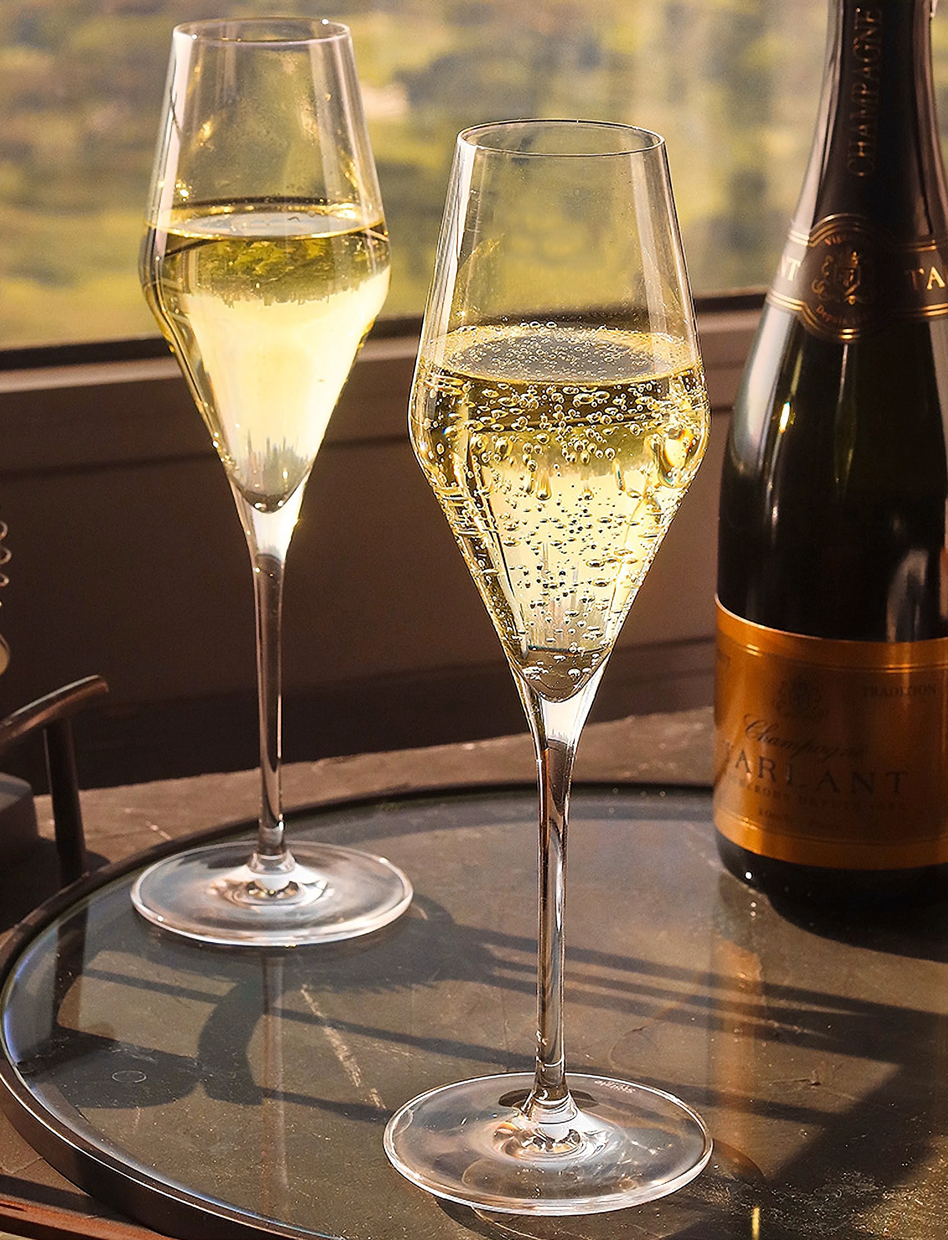 Stölzle Lausitz - Champagneglass Quatrophil 29cl. 6 pieces - coupes à champagne - clear - 3