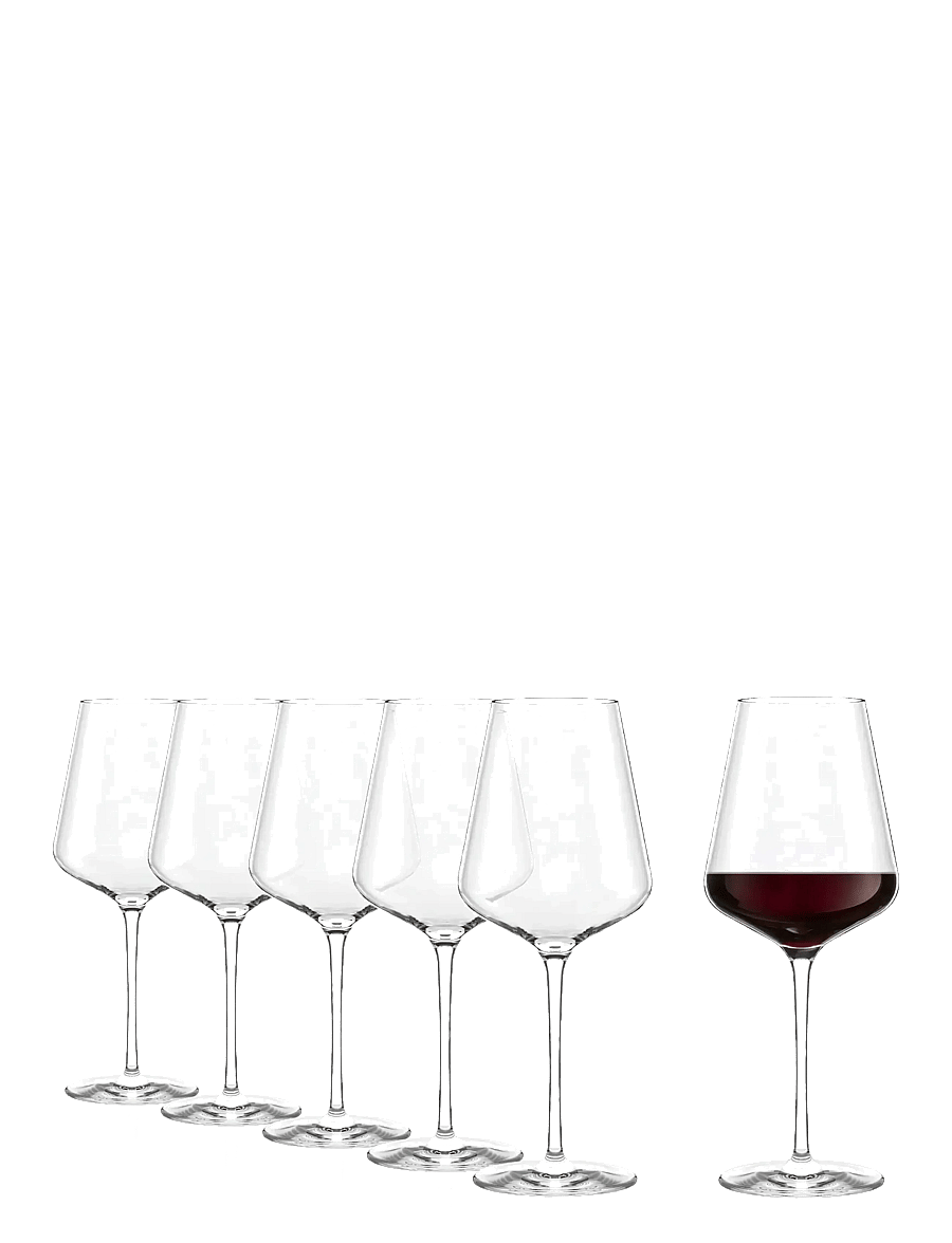 Stölzle Lausitz - Wineglass Bordeaux Quatrophil 64,5cl. 6 pieces - punase veini pokaalid - clear - 1