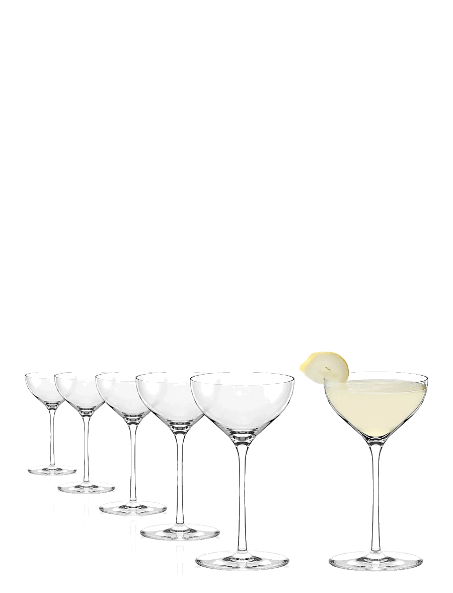Stölzle Lausitz - Nick & Nora glass Kyoto Bar 19cl. 6 pieces - kokteili- ja martiiniklaasid - clear - 1