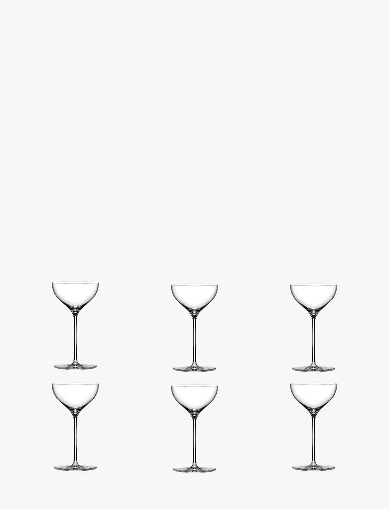 Stölzle Lausitz - Nick & Nora glas Kyoto Bar 19cl. 6 st - martiniglas & cocktailglas - clear - 0