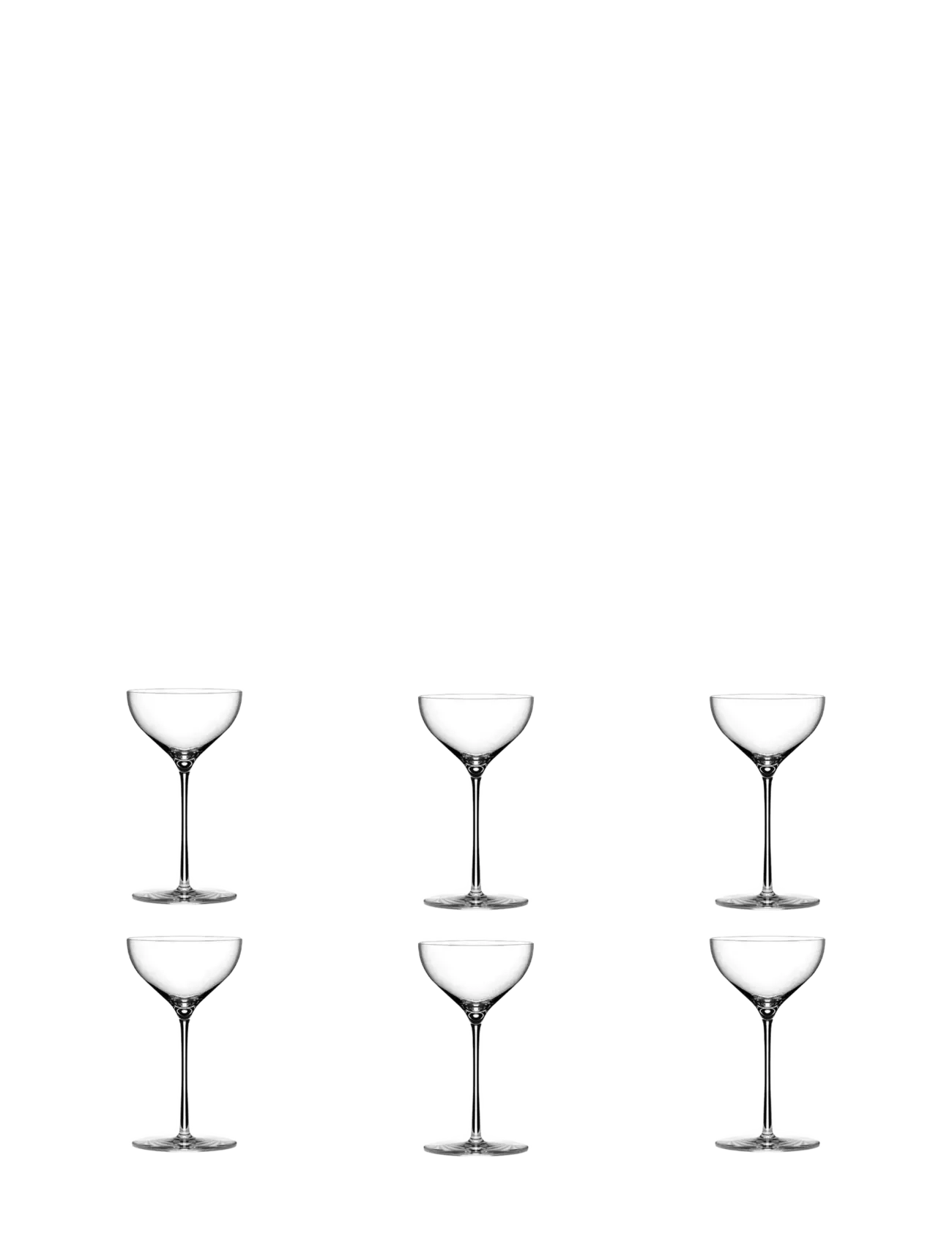 Nick & Nora glas Kyoto Bar 19cl. 6 st - CLEAR