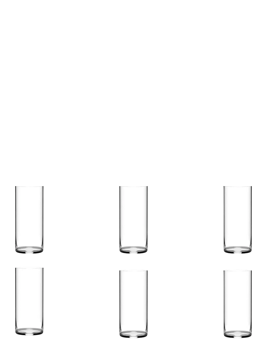 Stölzle Lausitz - Drinking glass Kyoto Bar 40,2cl. 6 pieces - joogiklaasid - clear - 1