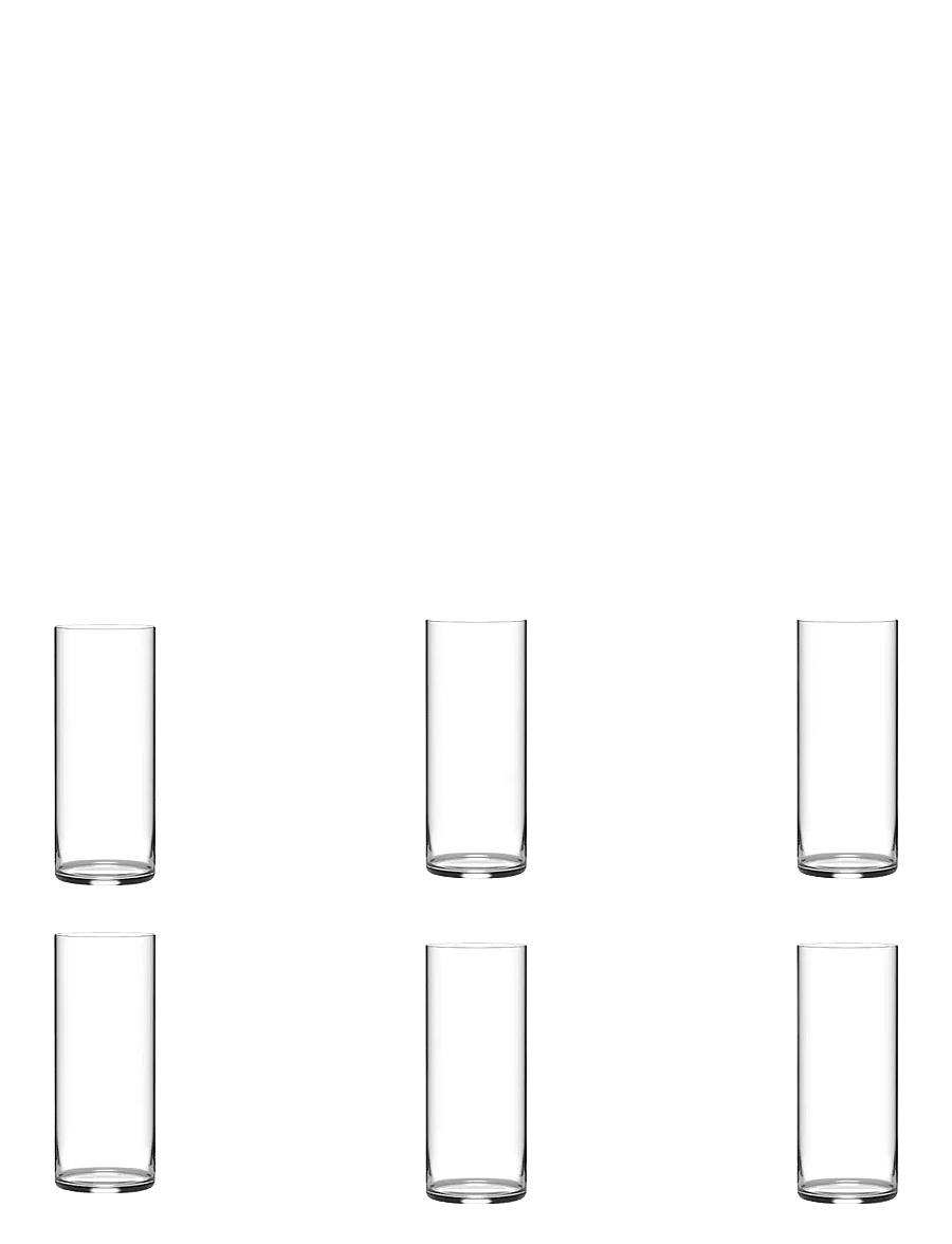 Stölzle Lausitz - Drinking glass Kyoto Bar 43,4cl. 6 pieces - joogiklaasid - clear - 1