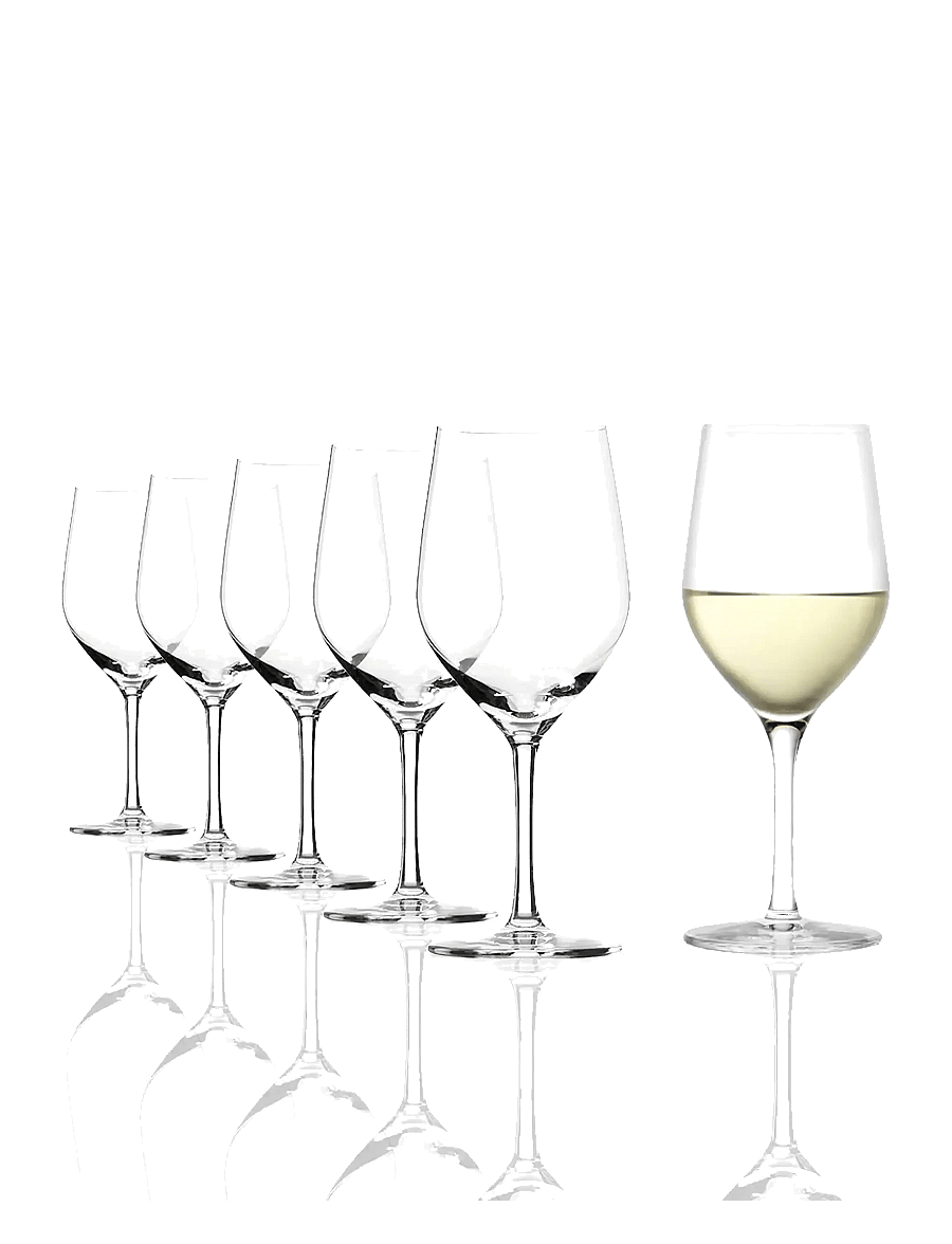Stölzle Lausitz - White wine glass Ultra 37,5cl. 6 pieces - valge veini pokaalid - clear - 1