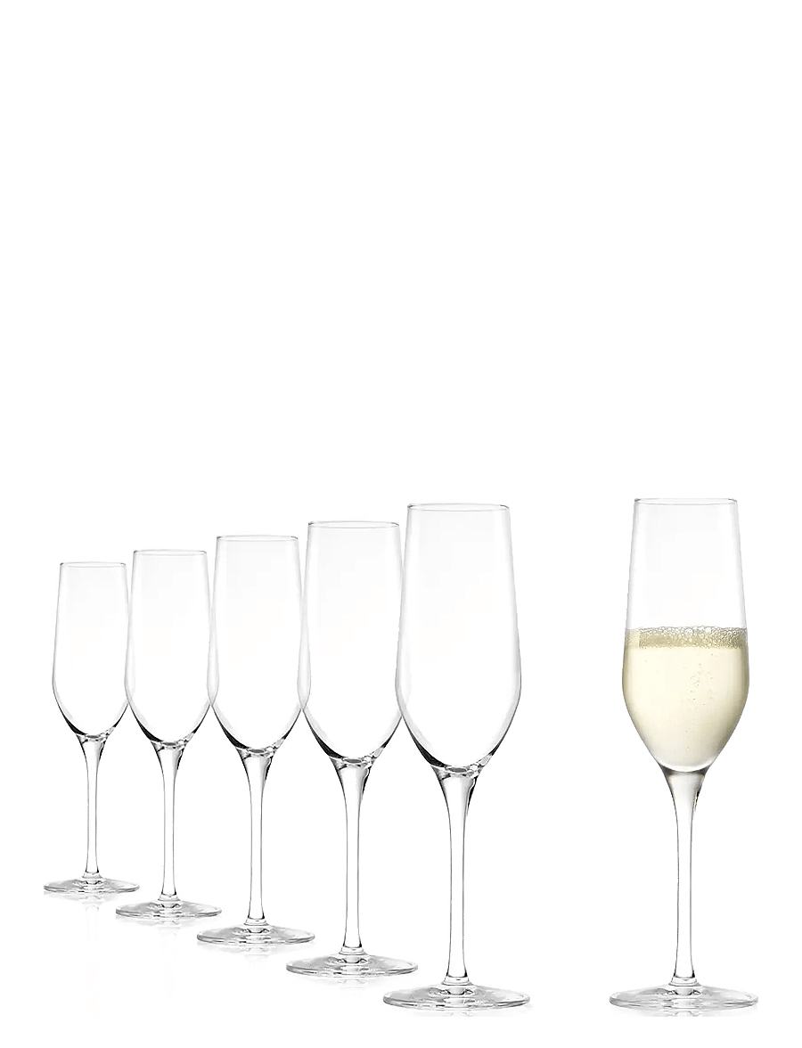 Stölzle Lausitz - Sekt glass Ultra 18,5cl. 6 pieces - Šampanjaklaasid - clear - 1