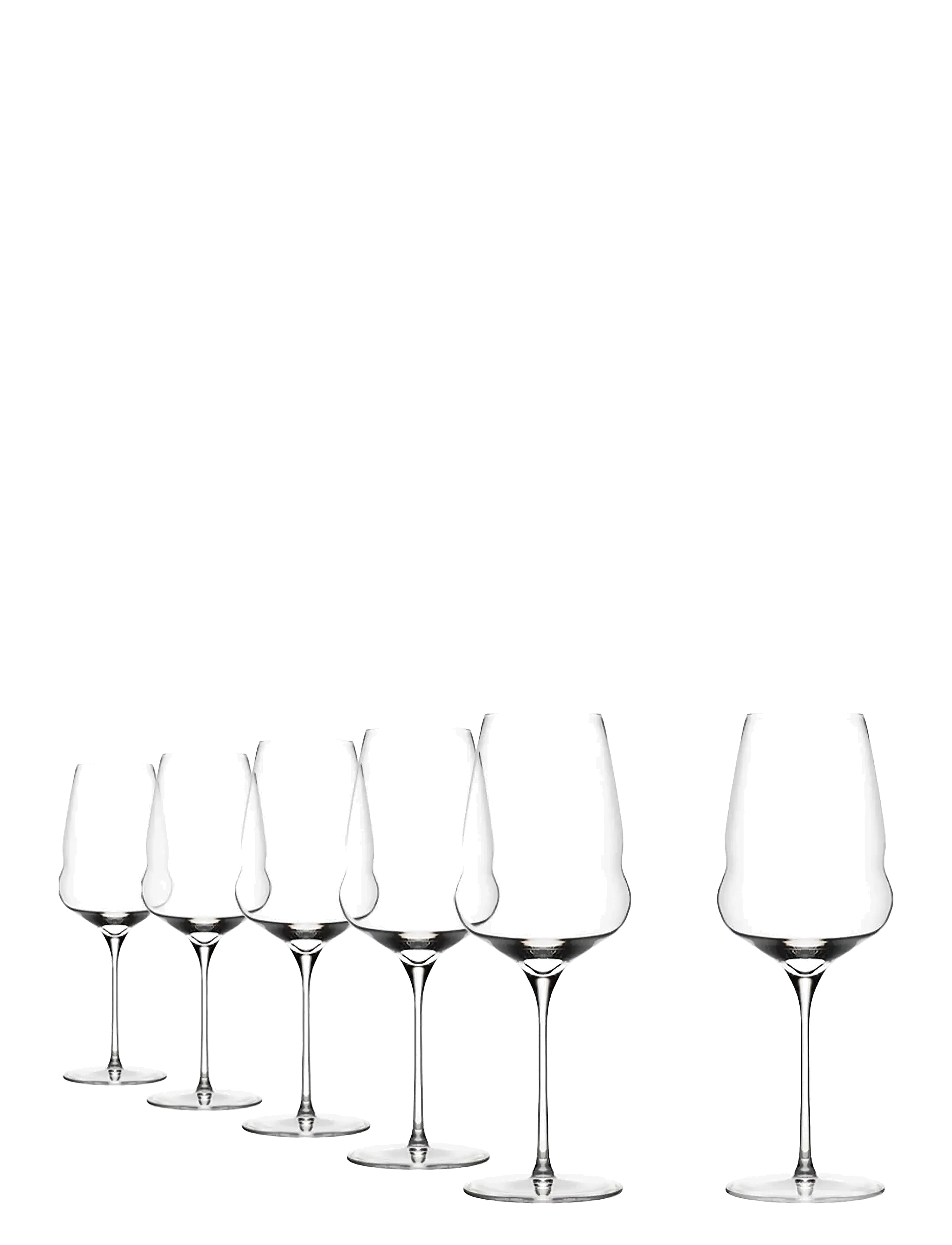 STÖLZLE LAUSITZ Rødvinsglas Cocoon 60,9Cl. 6 Stk CLEAR - 60.9 CL - Unisex