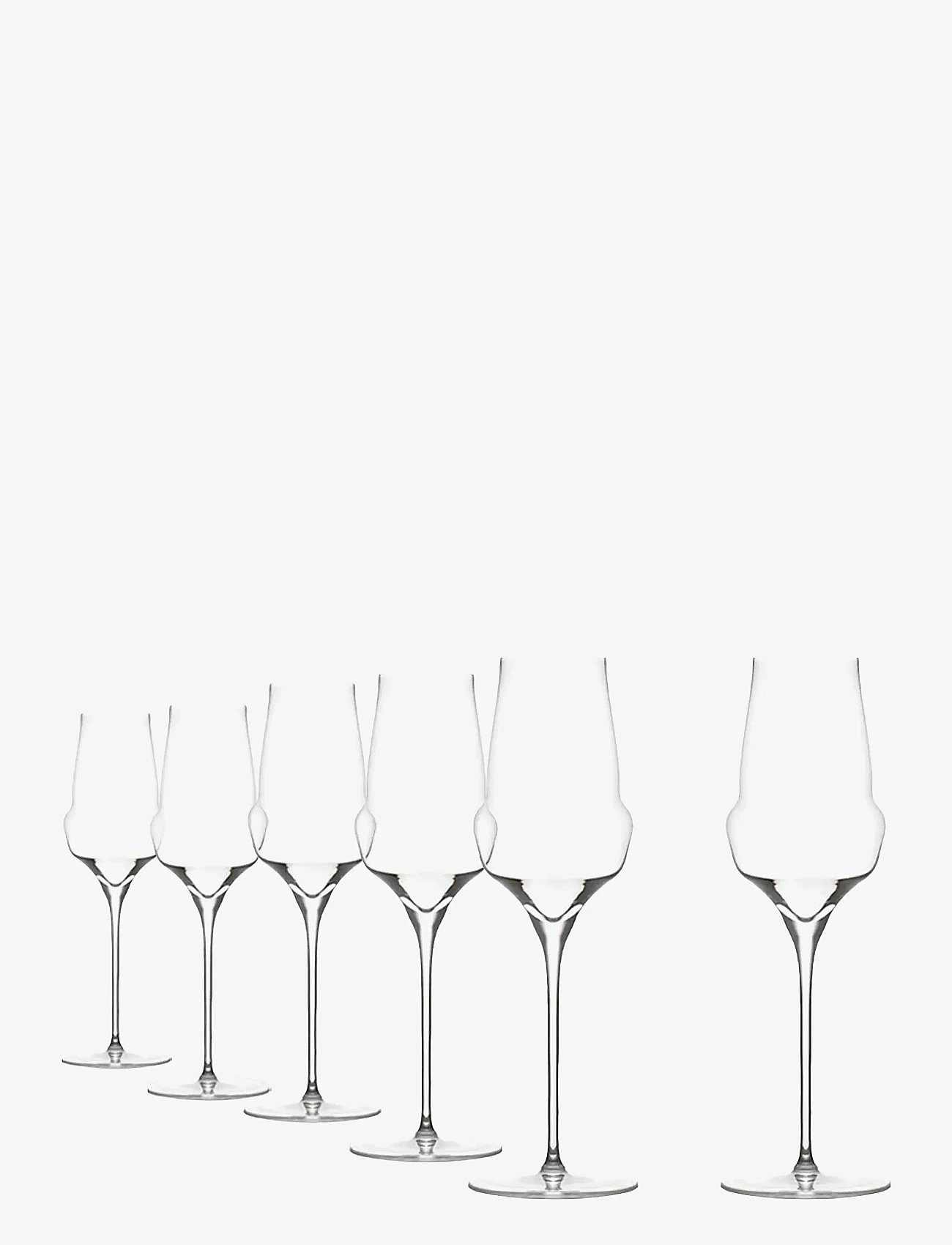 Stölzle Lausitz - Champagne glass CoCoon 34cl. 6 pieces - Šampanieša glāzes - clear - 0