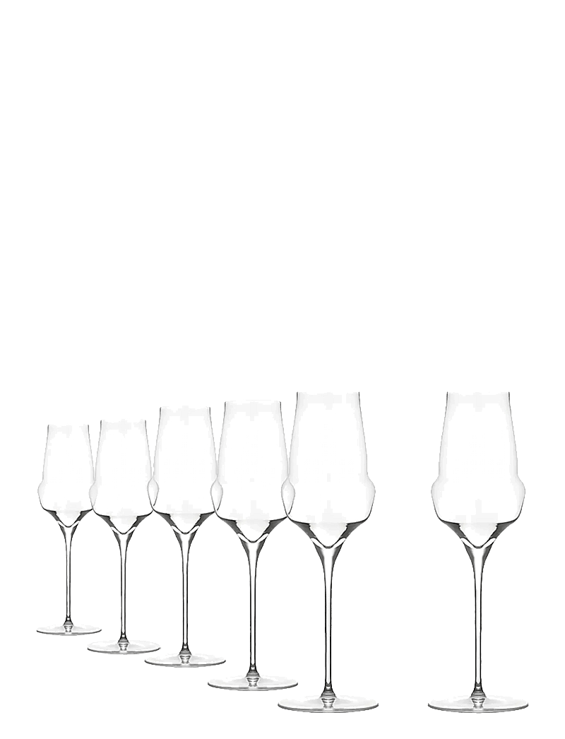 Stölzle Lausitz - Champagne glass CoCoon 34cl. 6 pieces - Šampanjaklaasid - clear - 1