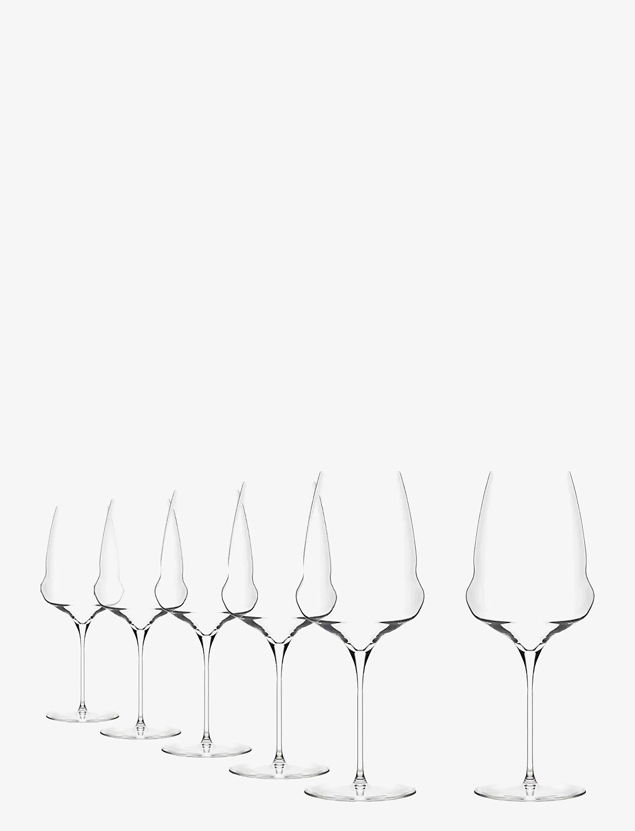 Stölzle Lausitz - Wine glass Bordeaux Cocoon 74,6cl. 6 pieces - red wine glasses - clear - 1
