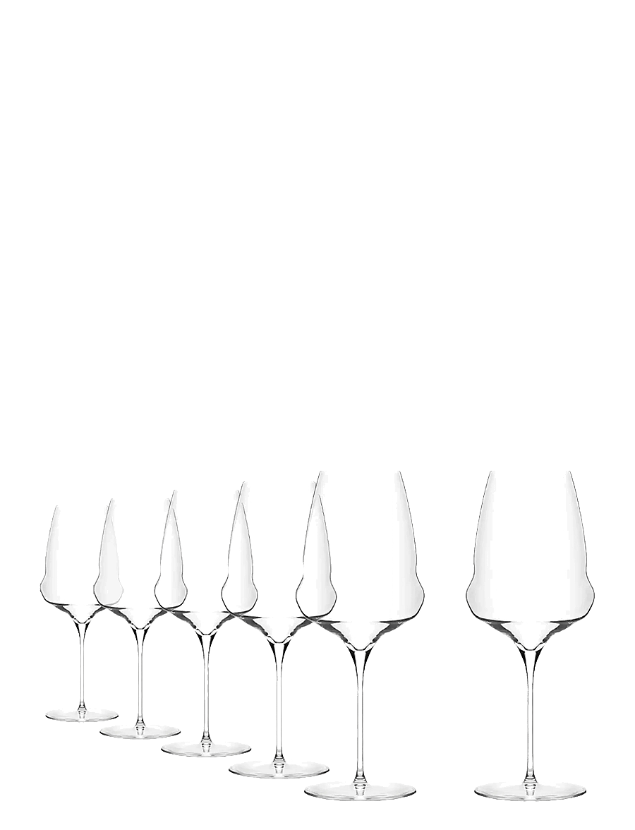 Stölzle Lausitz - Wine glass Bordeaux Cocoon 74,6cl. 6 pieces - punase veini pokaalid - clear - 1