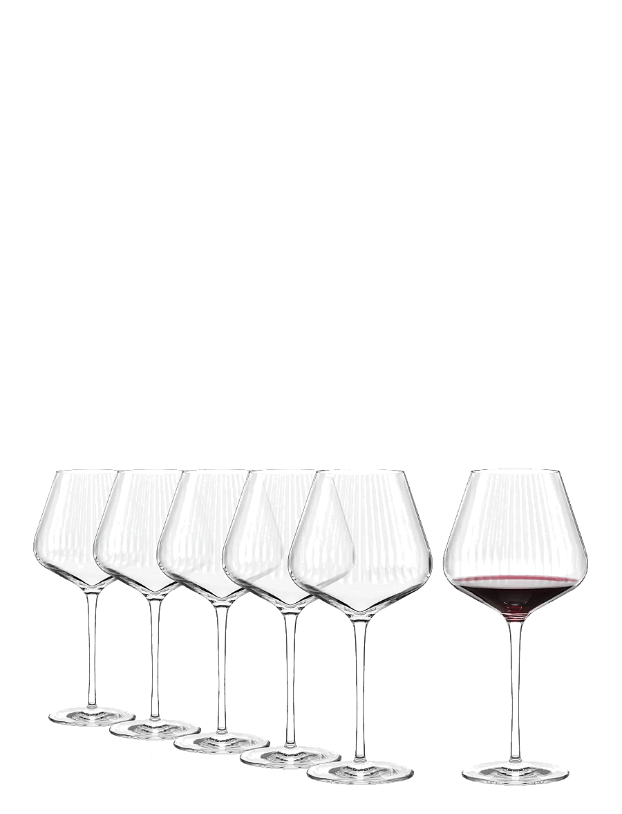 Stölzle Lausitz - Wine glass Burgundy Symphony 71cl. 6 pieces - punase veini pokaalid - clear - 1