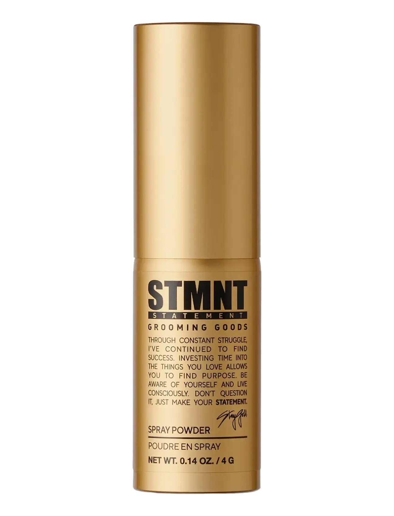 STMNT Grooming Goods STMNT Powder Spray - STMNT Grooming Goods - GOLD / clear