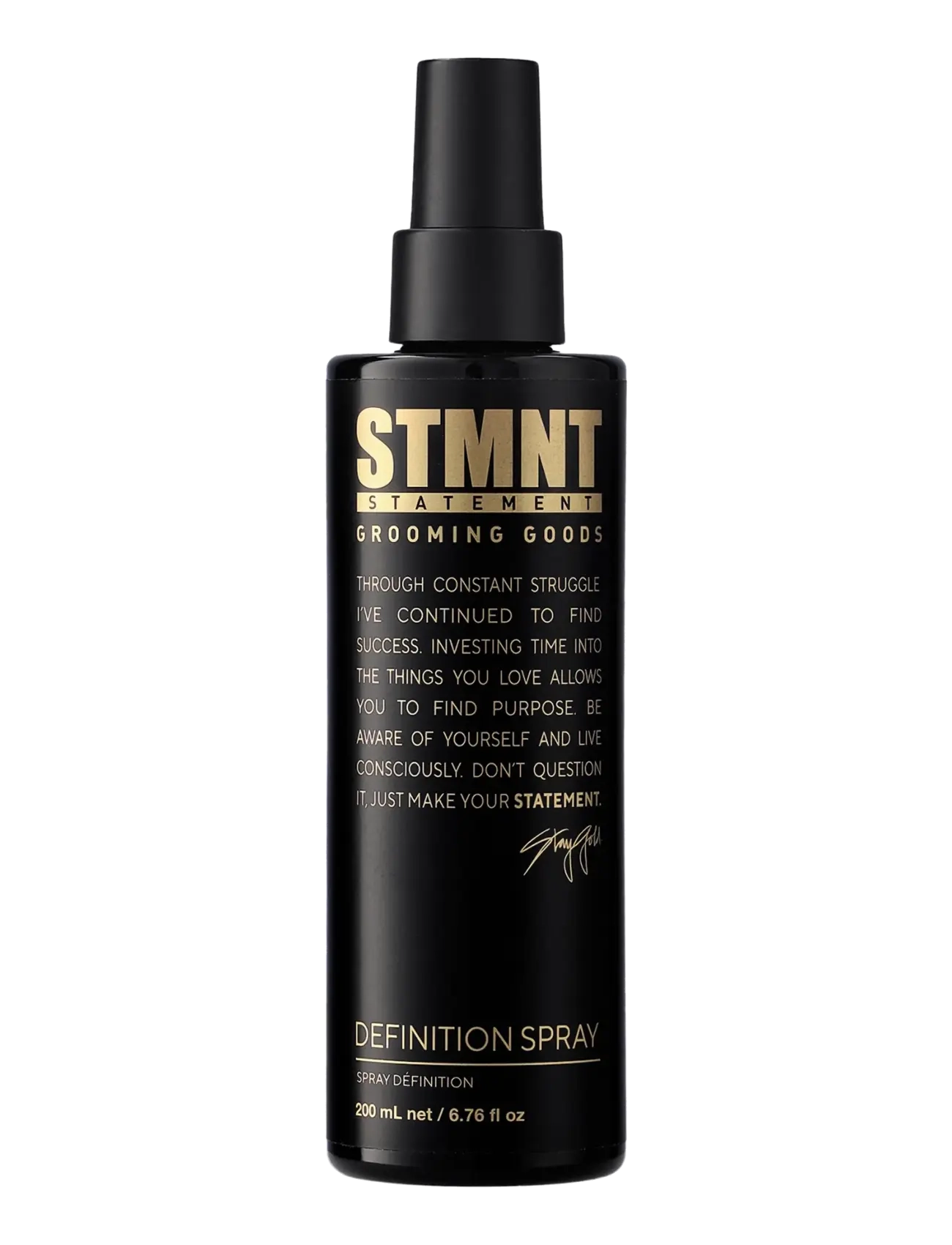 STMNT Grooming Goods Stmnt Definition Spray, Hårspray, Sort, Str: 200 ML