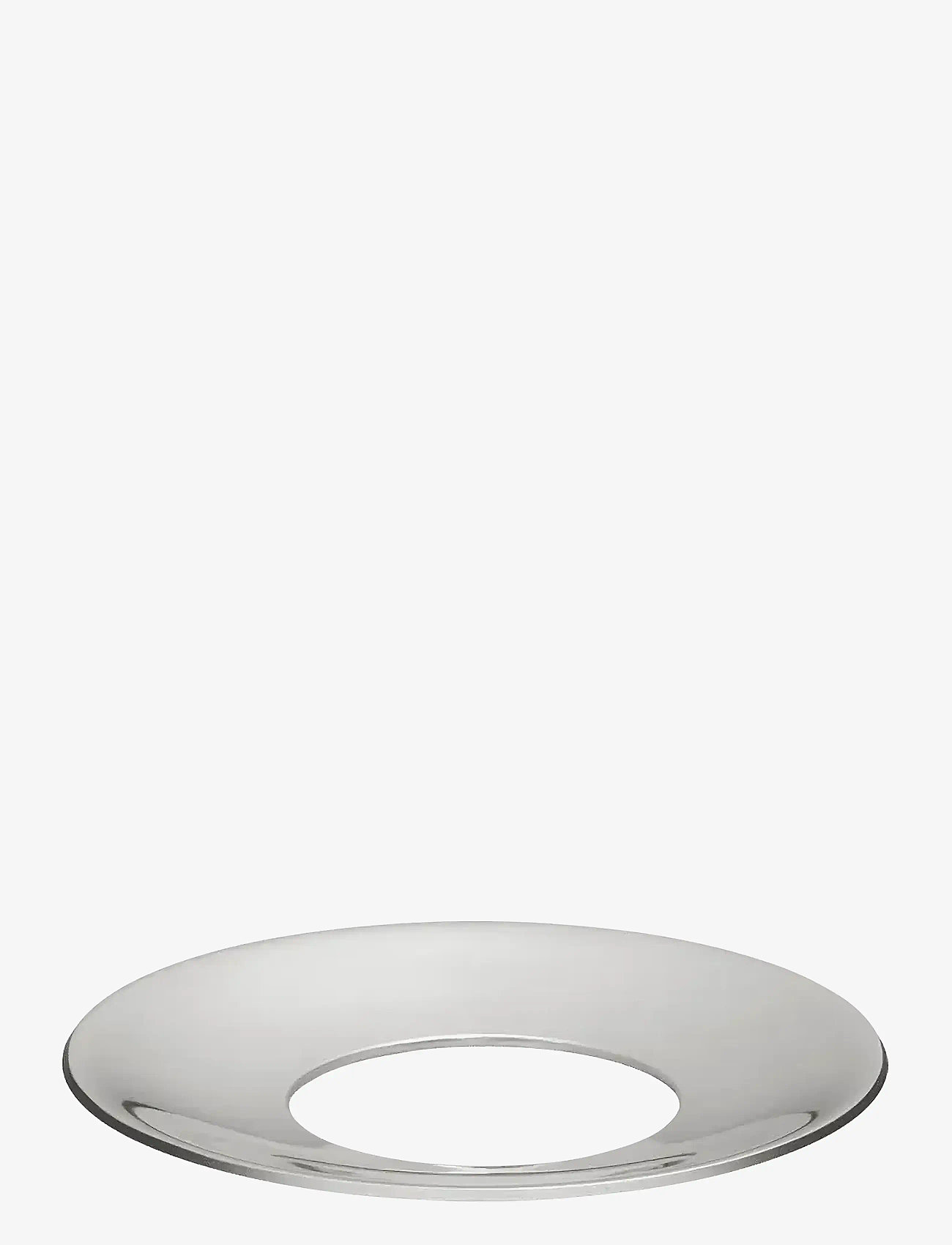 STOFF Nagel - STOFF Nagel candle holder cuff (set with 3 pcs) - Žvakidės - chrome - 1