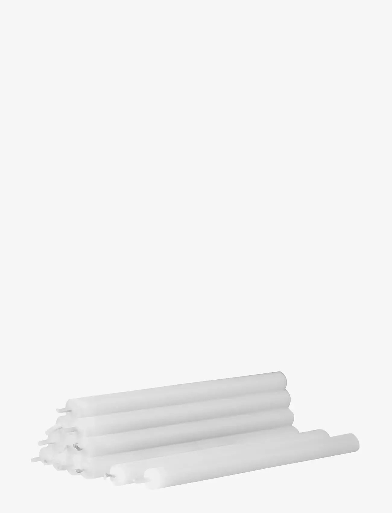STOFF Nagel - STOFF Nagel taper candles, box with 12 pieces - køb efter pris - white - 0