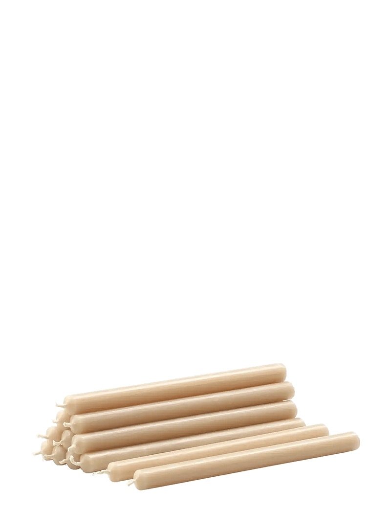 STOFF Nagel - STOFF Nagel taper candles, box with 12 pieces - kronljus - beige - 1