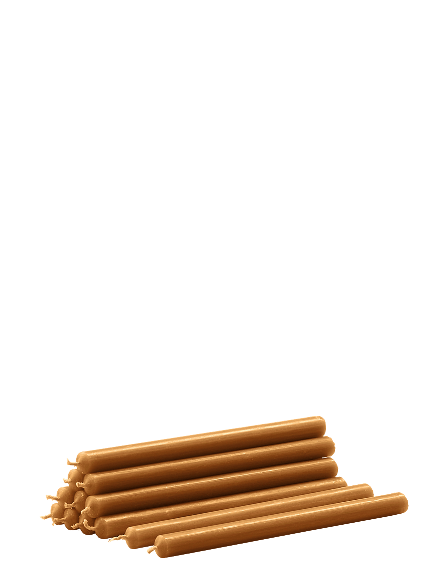 STOFF Nagel - STOFF Nagel candles (box w/12 pcs) - camel - tischkerzen - camel - 1