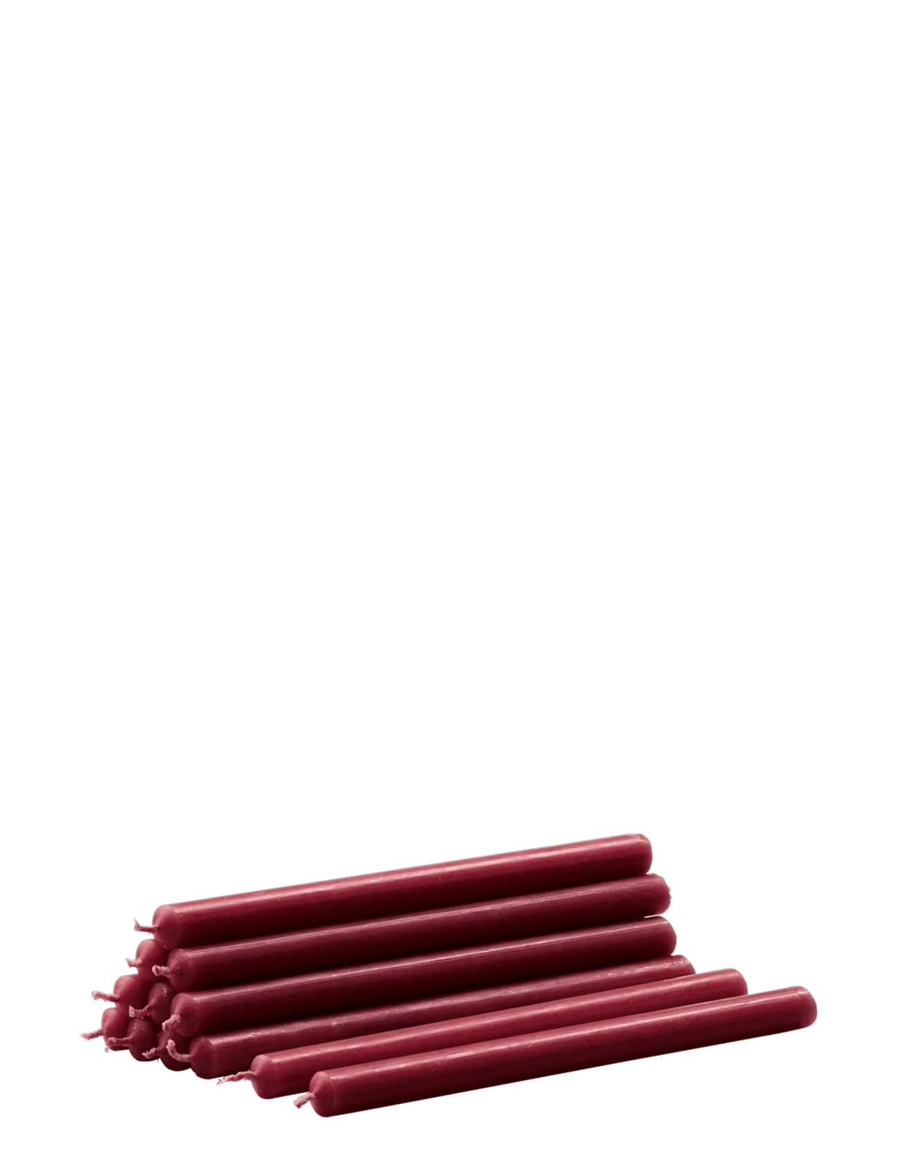 STOFF Nagel STOFF Nagel candles (box w/12 pcs) - bordeaux - Interior - BORDEAUX / burgundy