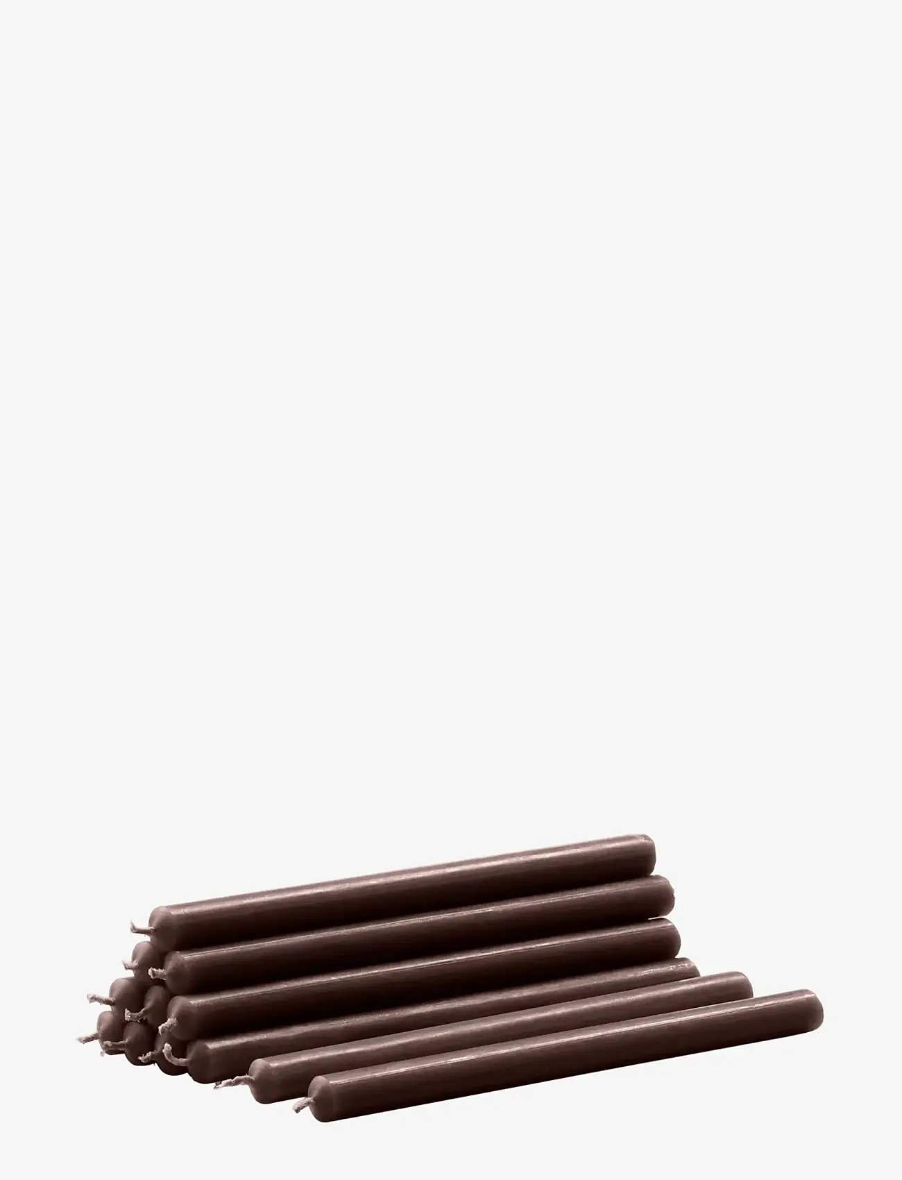 STOFF Nagel - STOFF Nagel candles (box w/12 pcs) - hazelnut - stulpinės žvakės - hazelnut - 1